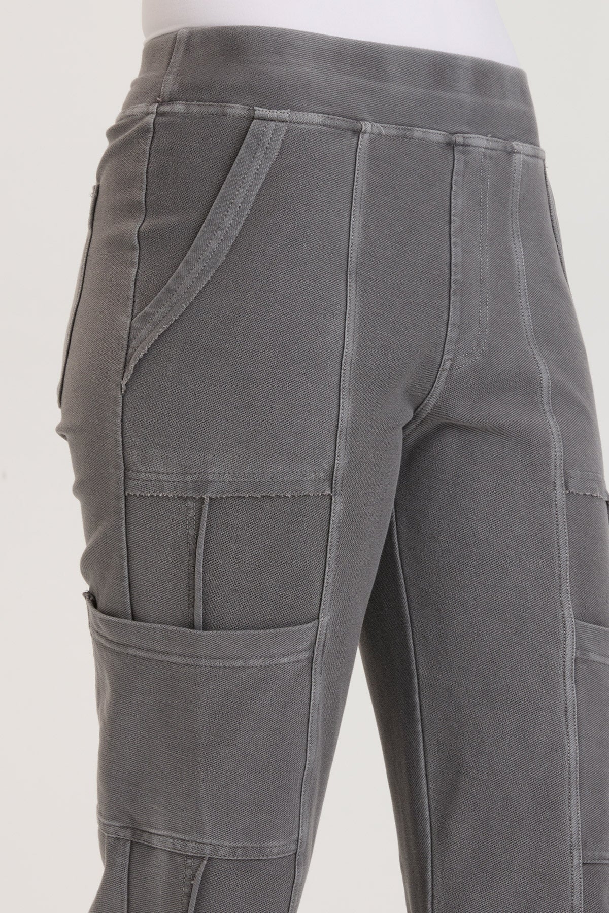 Kiah Flare Pants for Women - High Waisted Wide Leg Trousers in Smokehouse Pigment | Casual & Office Wear | Perfect for Work, Dates & Everyday Outfits