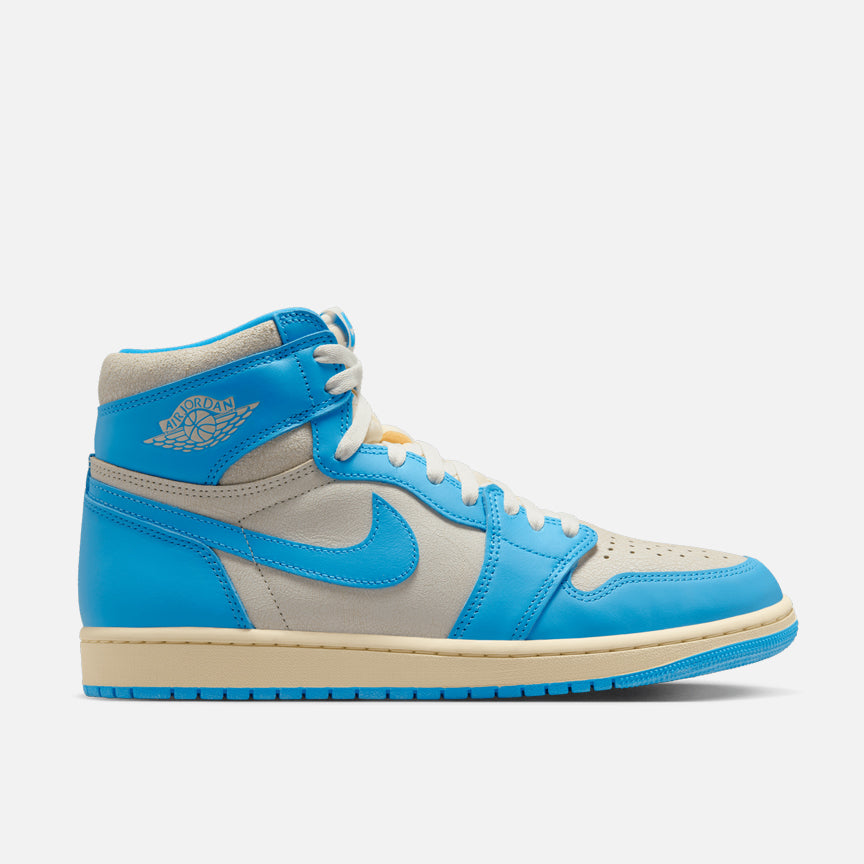 AIR JORDAN 1 RETRO HIGH OG UNC REIMAGINED - Authentic Nike Basketball Shoes for Men - Classic Blue & White Colorway - Perfect for Sneaker Collectors & Streetwear Fashion