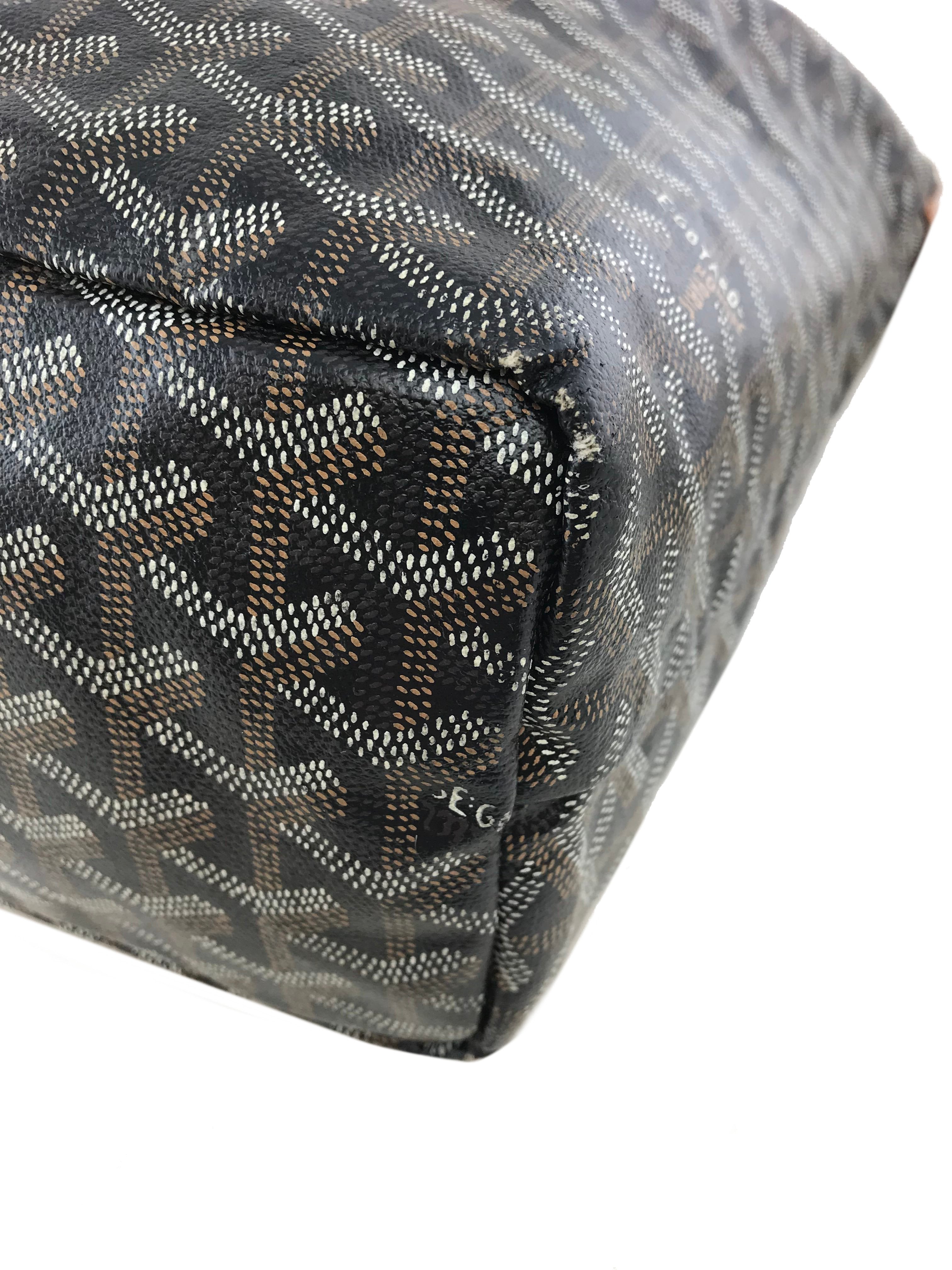 Goyard Chevron Fidji Zip Hobo Bag - Luxury Leather Shoulder Handbag for Women | Perfect for Work, Travel & Everyday Use