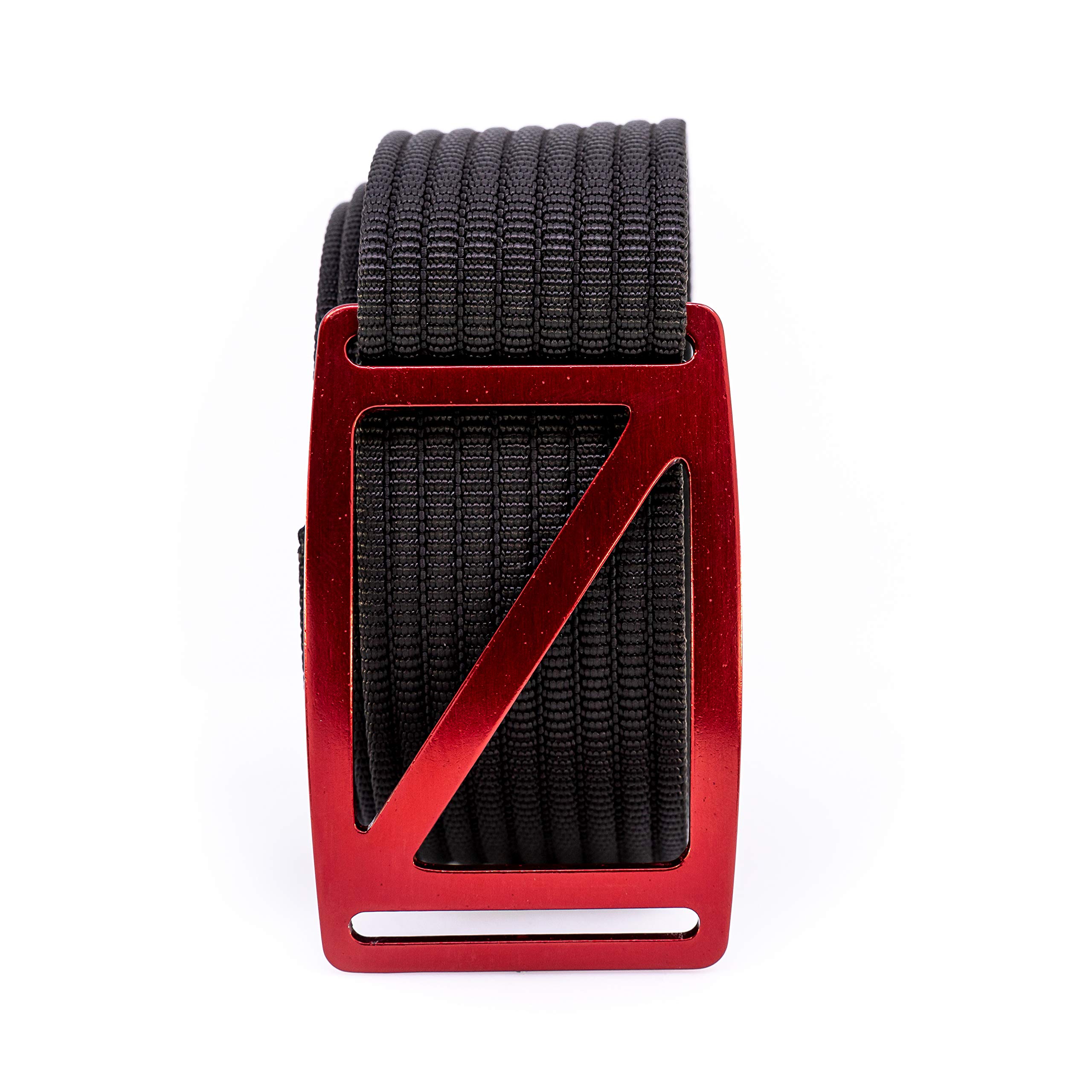 GRIP6 Ultralight Slope Belt: Durable No-Hole Tactical Belt for Men & Women with T6061 Aluminum Buckle – Versatile Nylon Design for Work, Golf, Casual, Outdoor, Travel & Hiking