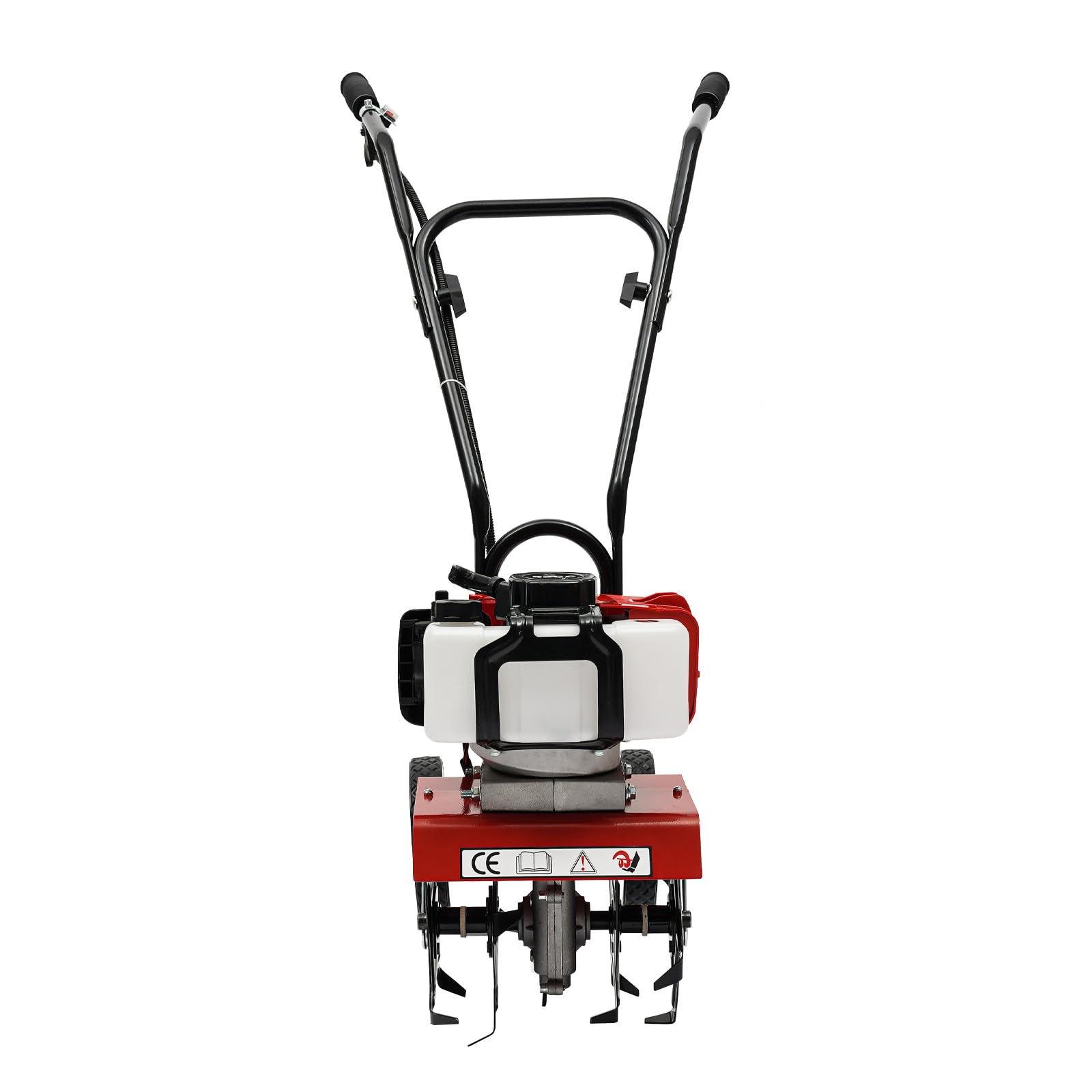 2HP 52CC 2-Stroke Gasoline Garden Tiller Cultivator - Mini Rototiller for Soil Tilling, Weeding & Aeration | Perfect for Home Gardens, Yards & Small Farms | Durable Rotary Hoe for Efficient Land Preparation