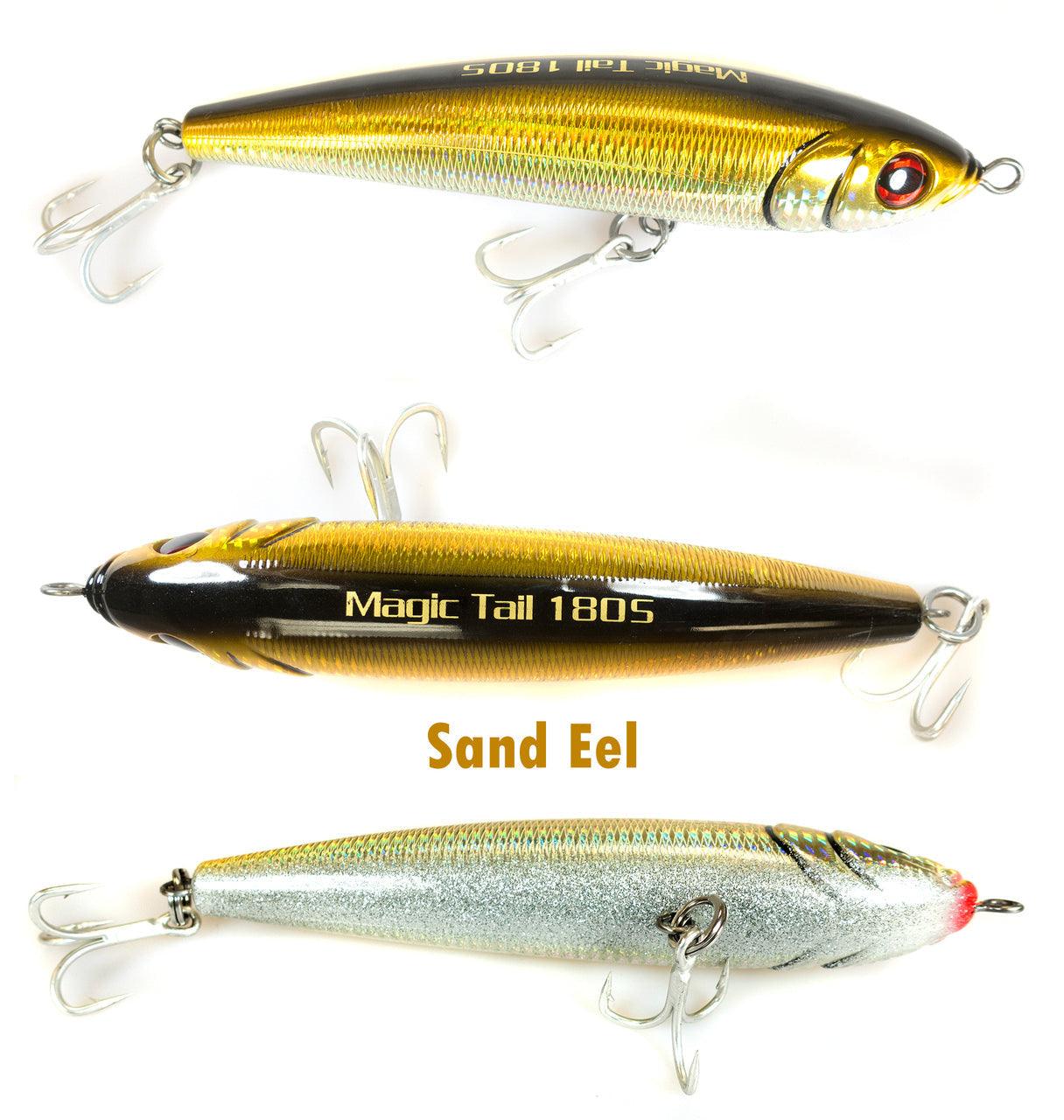 Jigging World Magic Tail Sinking Stick Baits - Premium Saltwater Fishing Lures for Bass, Trout, and Walleye - Perfect for Deep Water Jigging and Casting