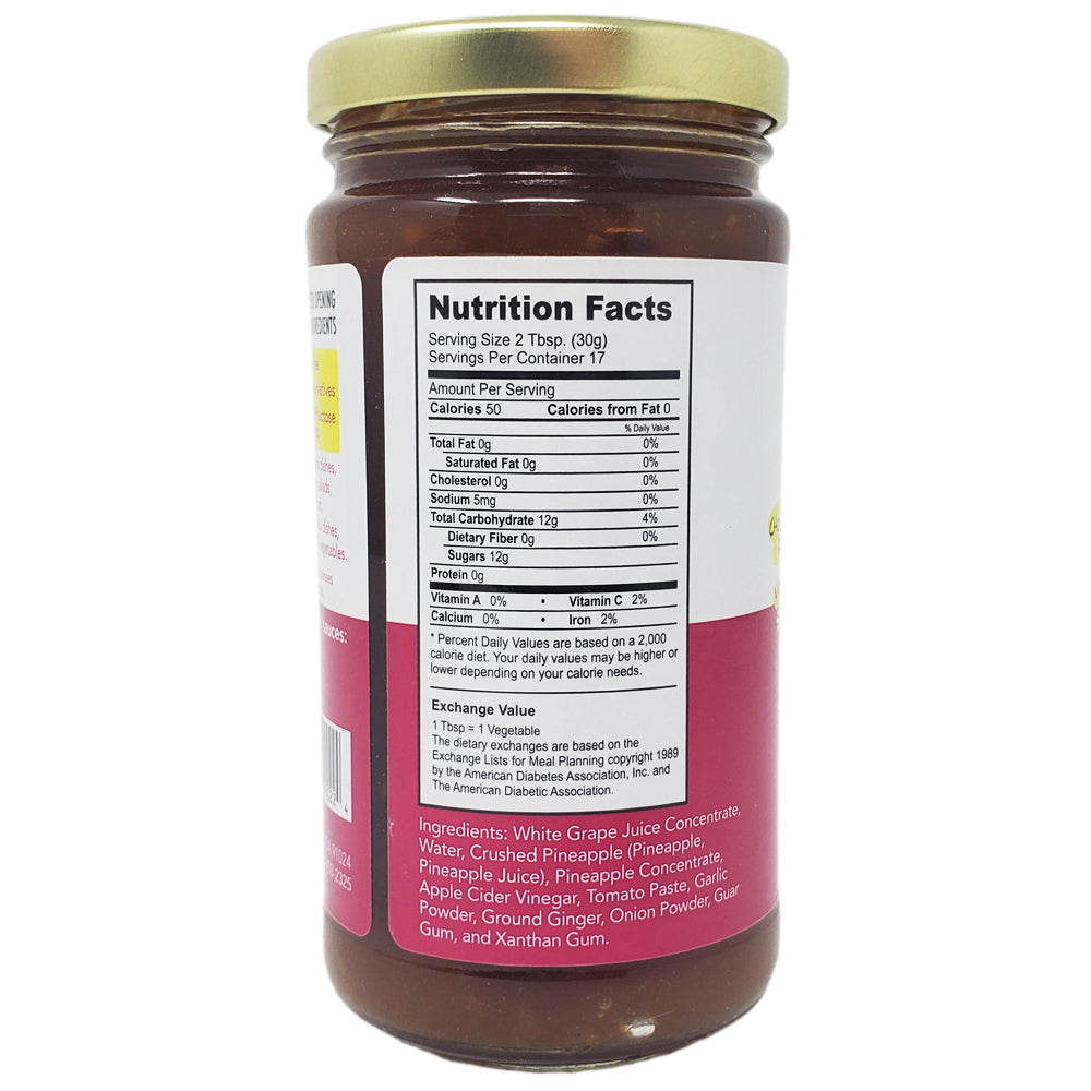 Robbie's Hawaiian Sweet & Sour Sauce - 13.5oz Bottle | Authentic Island Flavor | Perfect for Chicken Wings, Stir Fry & Dipping Sauces