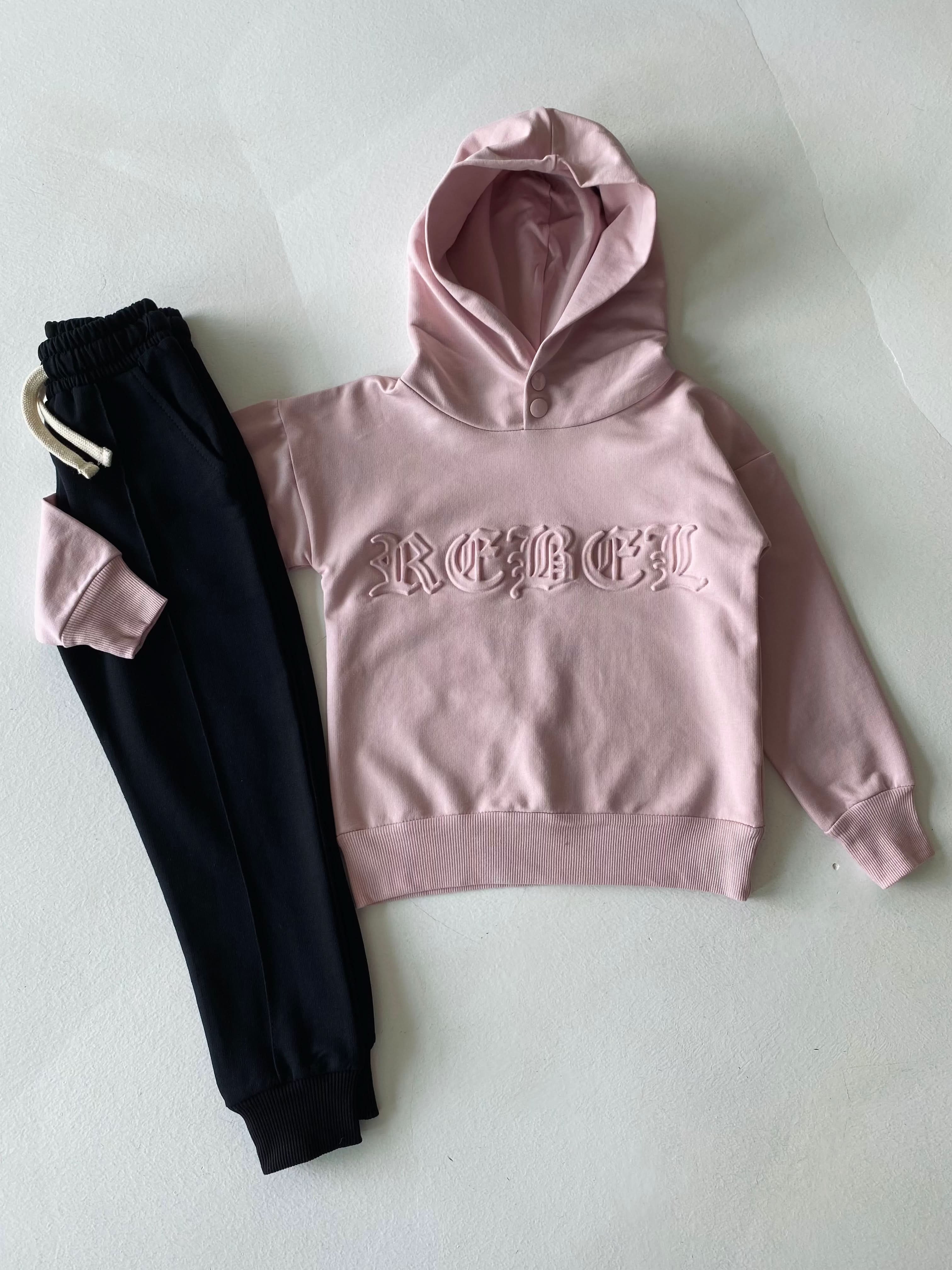 Kids Hooded Tracksuit Set - Soft Cotton Jogger Pants & Pullover Hoodie for Boys & Girls - Perfect for School, Playtime & Outdoor Activities