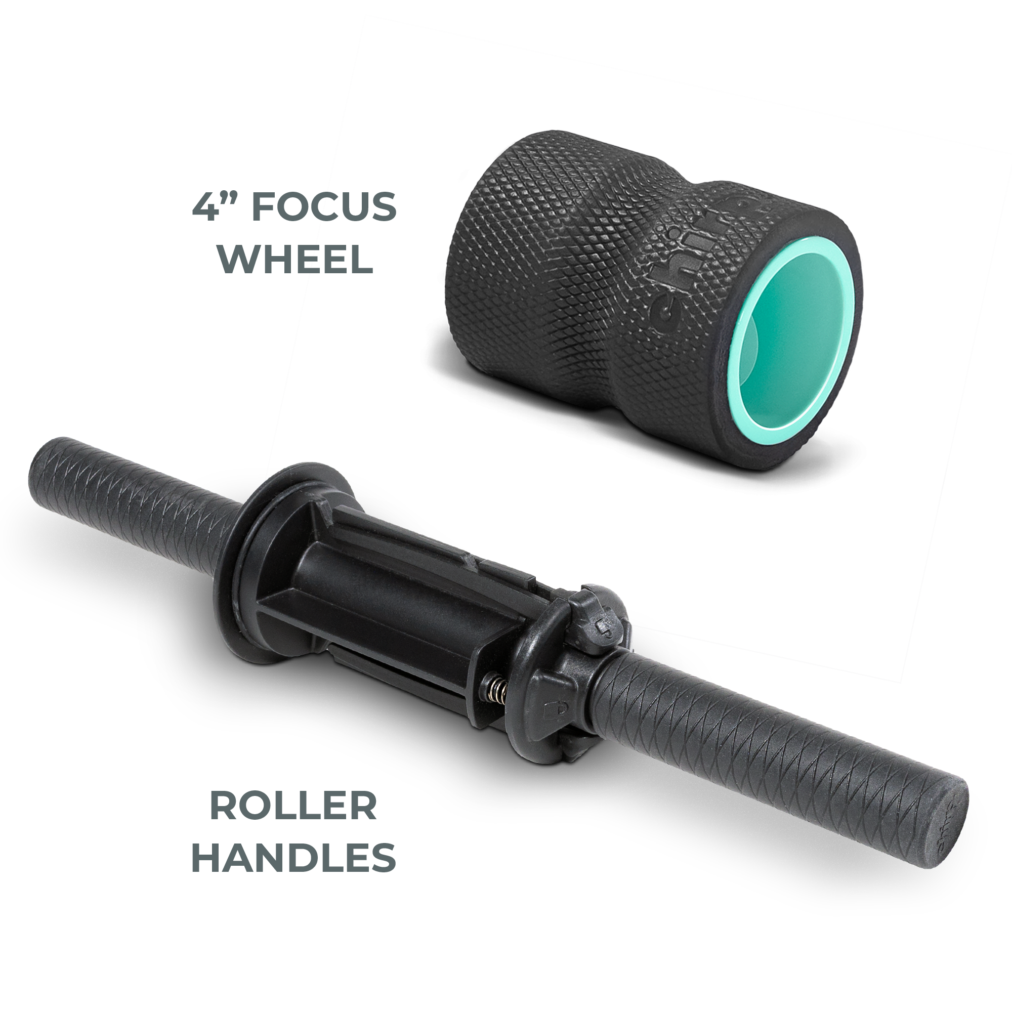 Chirp Focus Muscle Roller for Deep Tissue Massage & Recovery - Portable Foam Roller for Athletes, Gym, Yoga & Pain Relief - Perfect for Post-Workout, Office & Home Use