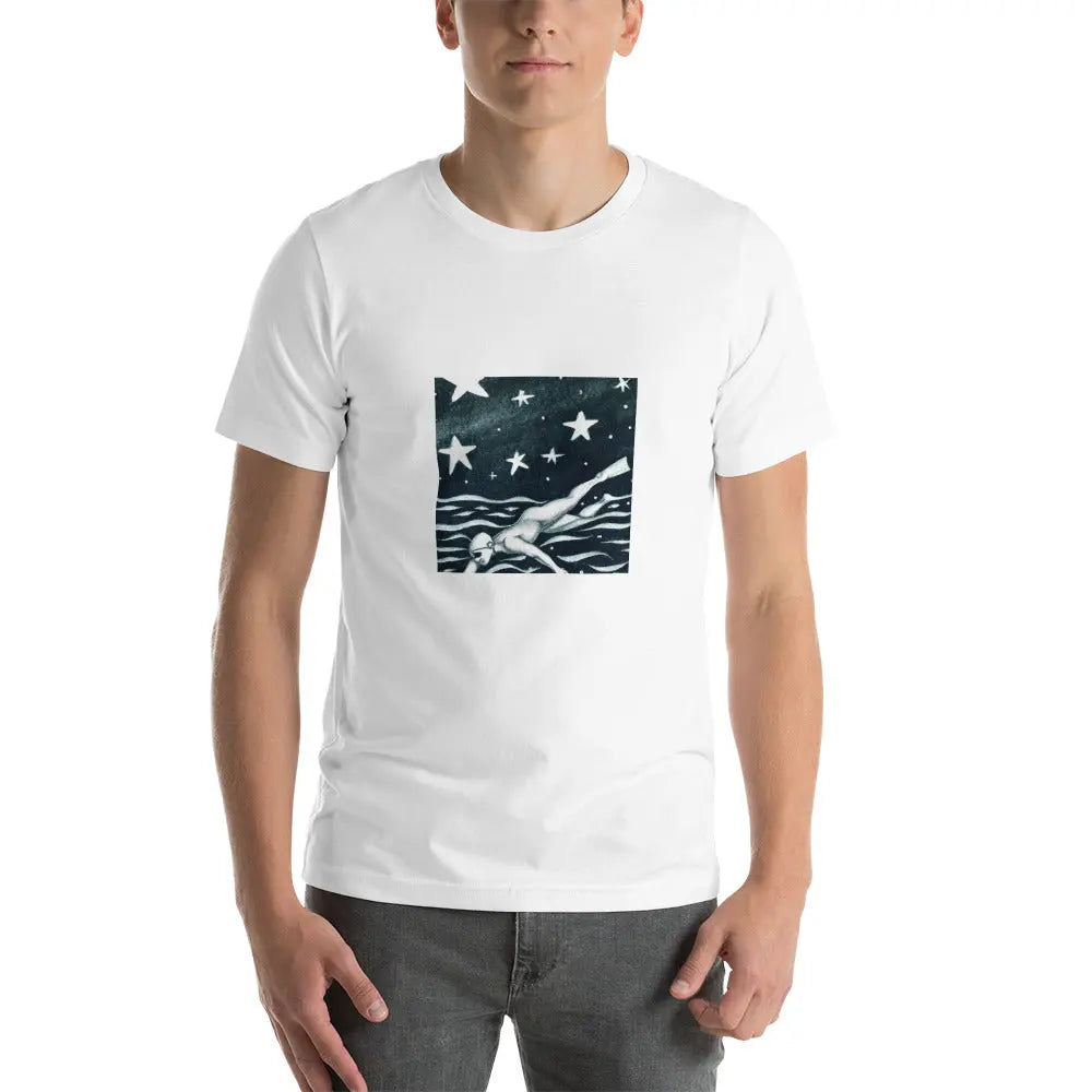 Swimcore Unisex T-Shirt - Stylish & Comfortable Swimwear for Men & Women | Perfect for Pool, Beach & Summer Activities