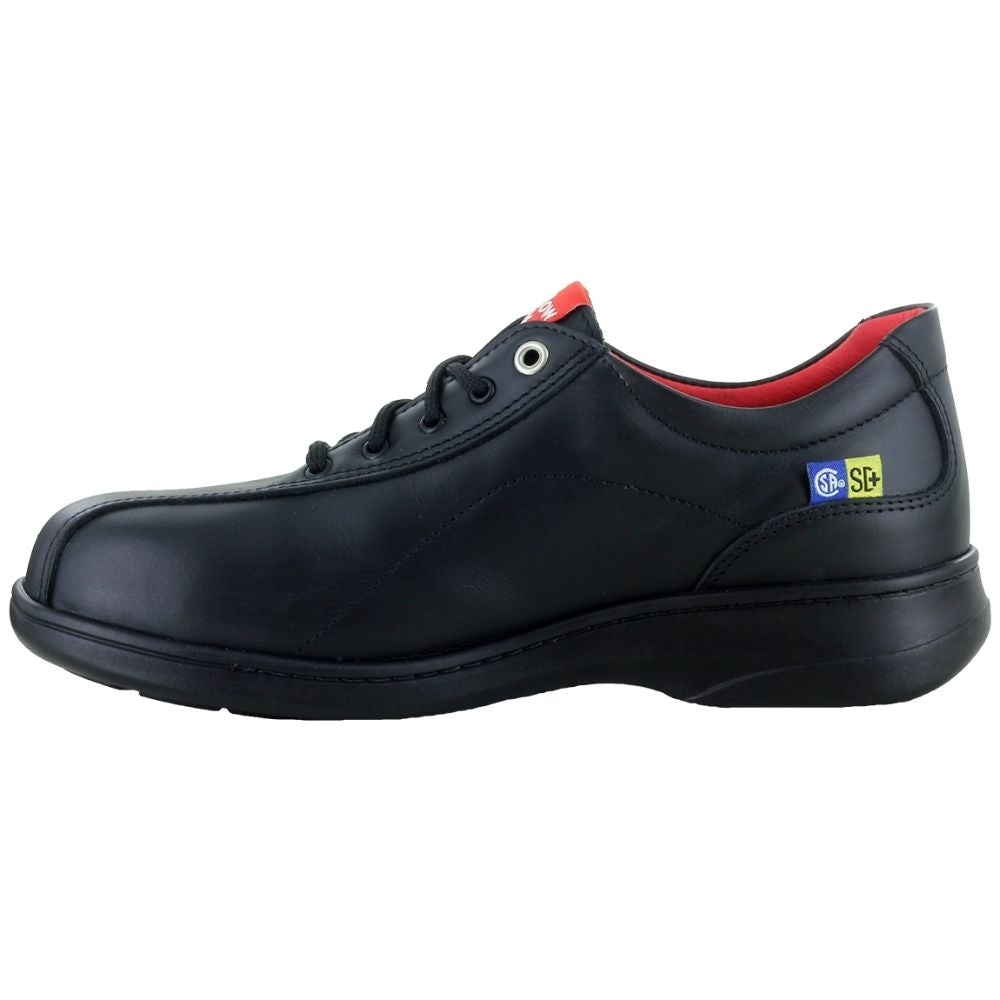 Mellow Walk Daisy 498092 Women's Steel Toe Slip Resistant Work Shoes - Non-Slip Safety Footwear for Construction, Warehouse & Industrial Work