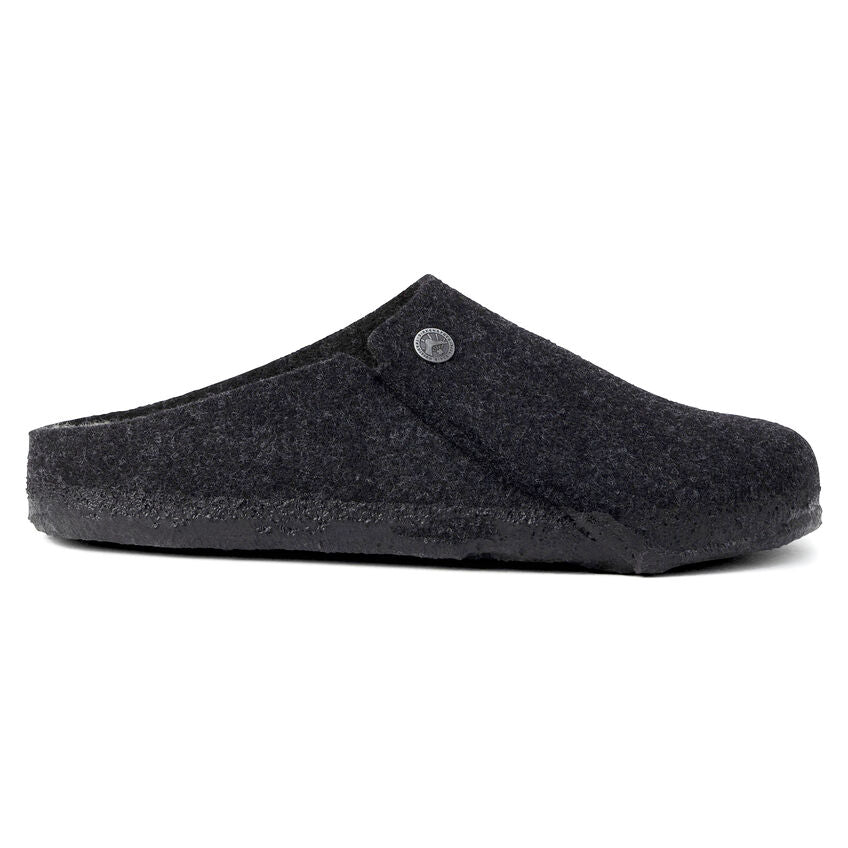 Birkenstock Zermatt Wool Felt Slippers for Men & Women - Cozy Anthracite Gray House Shoes | Perfect for Indoor Comfort, Winter Warmth & Relaxation at Home