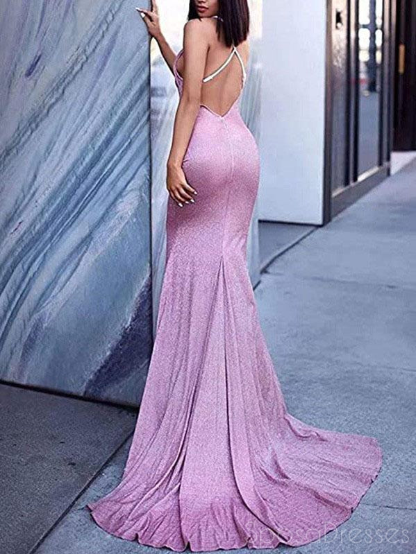 Elegant Mermaid Spaghetti Strap Sleeveless Prom Dress for Sweet 16 & Formal Events - Perfect for Homecoming, Quinceañera & Evening Parties (Style 12423)