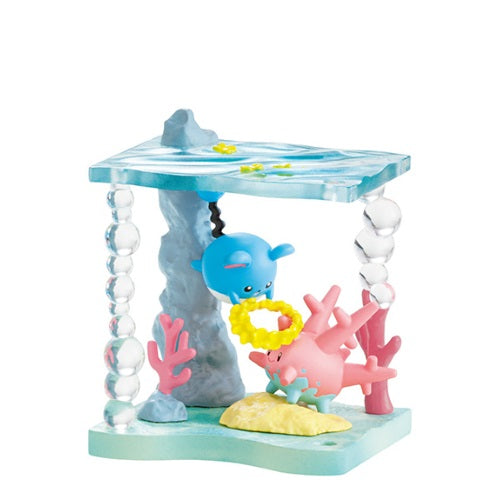 Pokemon World Glittering Sea Re-Ment 2 Inch Collectible Action Figure - Perfect for Display, Gifts & Anime Collections