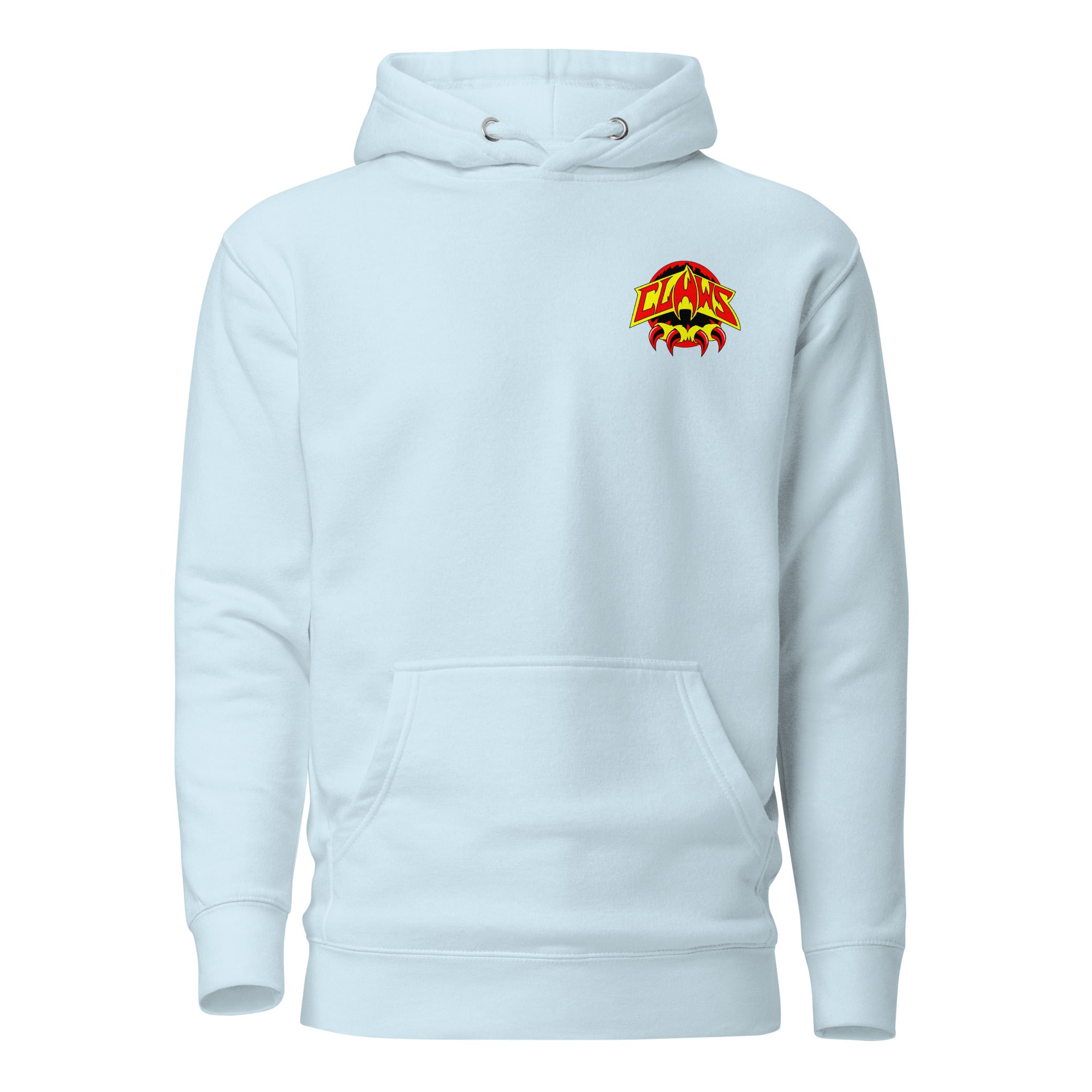 Zoo Jitsu Fighters CLAWS Logo Unisex Hoodie - Comfortable Pullover Sweatshirt for Men & Women - Perfect for Martial Arts Training, Gym Workouts and Streetwear Fashion