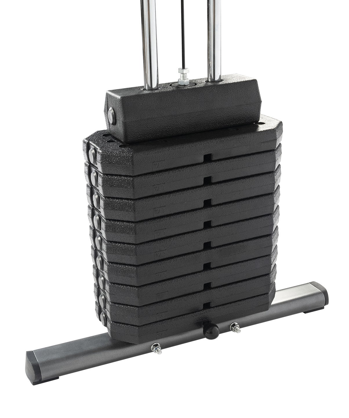 FitClub Home Gym Single Weight Stack - Compact Strength Training Equipment for Home Workouts | Perfect for Small Spaces & Full-Body Exercises