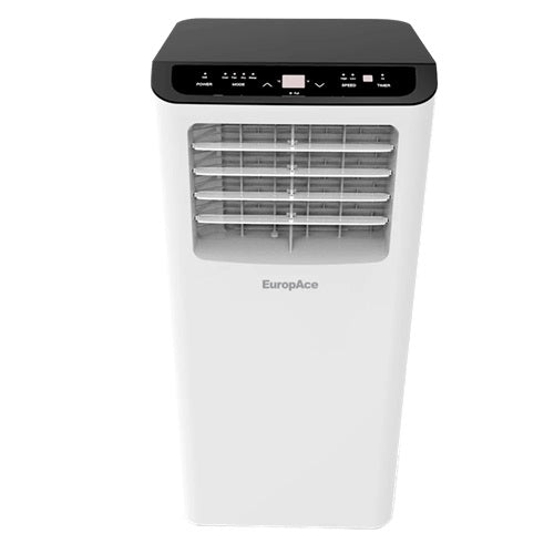 EuropAce EGAC10A6 250 Sqft Compact Portable Air Conditioner - Perfect for Bedrooms, Offices & Small Spaces | Energy Efficient Cooling Solution