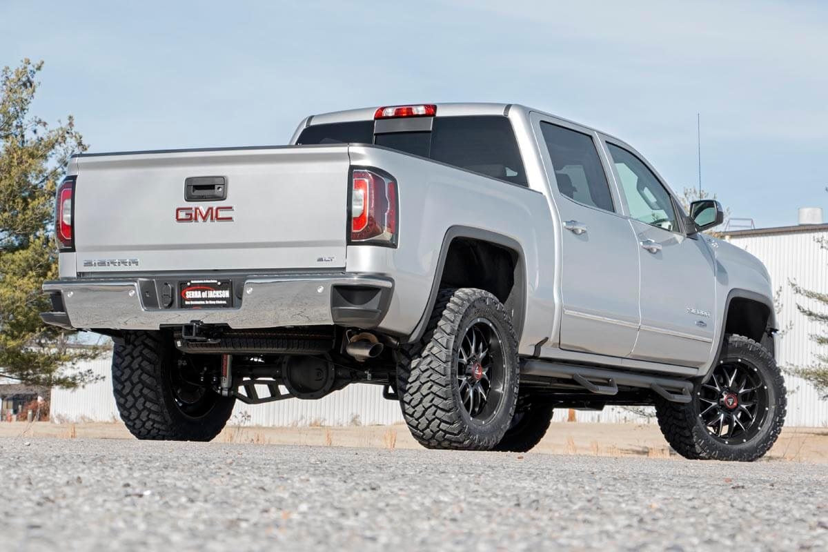 2007-2018 GMC Sierra Chevrolet Silverado Traction Bars for 4WD Trucks with 0-7.5 Inch Lift Kits - Heavy Duty Suspension Upgrade for Off-Road & Towing (Part #1069) - Perfect for Off-Roading, Truck Customization & Enhanced Towing Performance