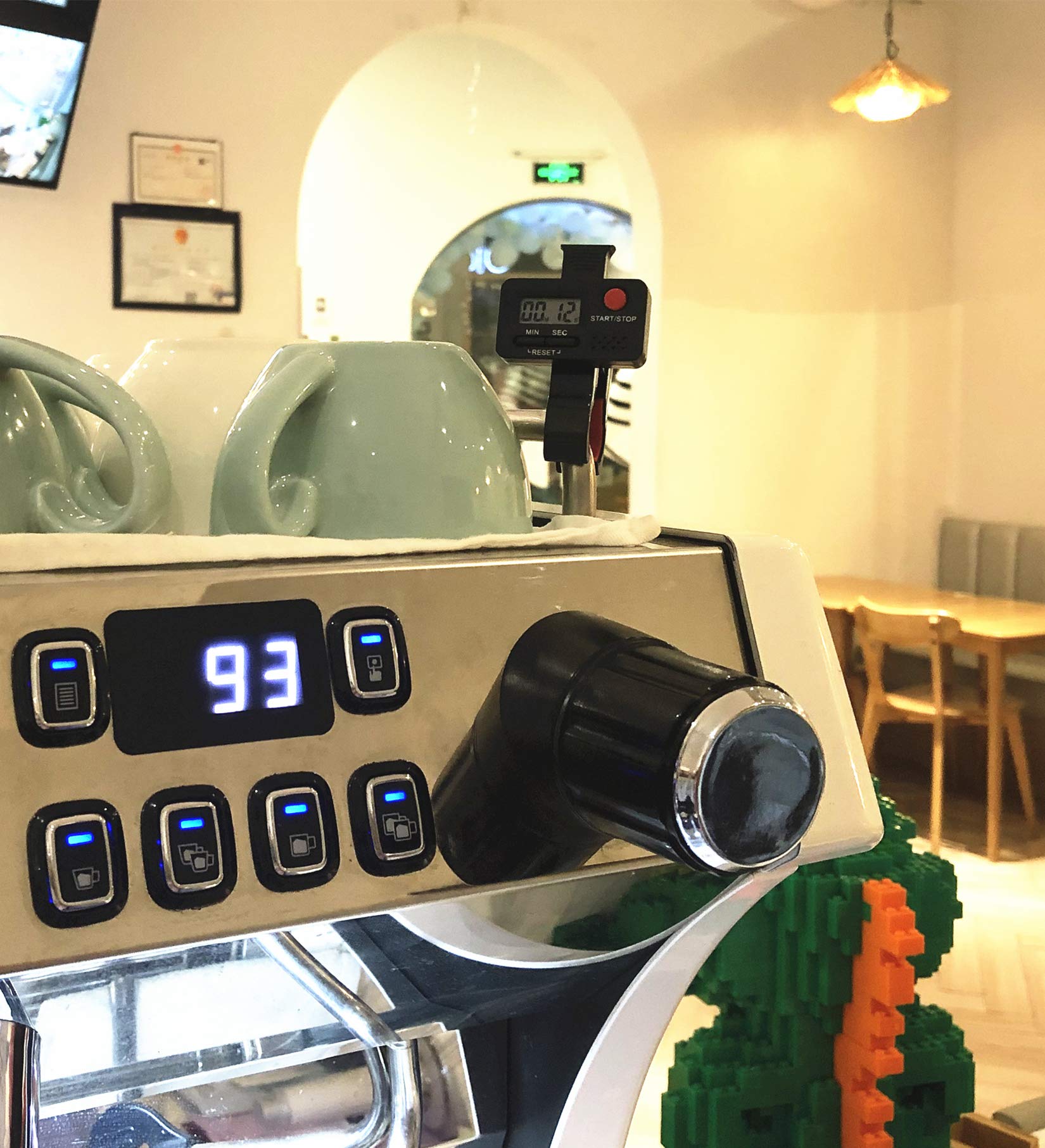 99 Minute Digital Clip-On Timer for Kitchen Baking, Cooking, Teaching & Potty Training - Perfect for Home, School & Office Use
