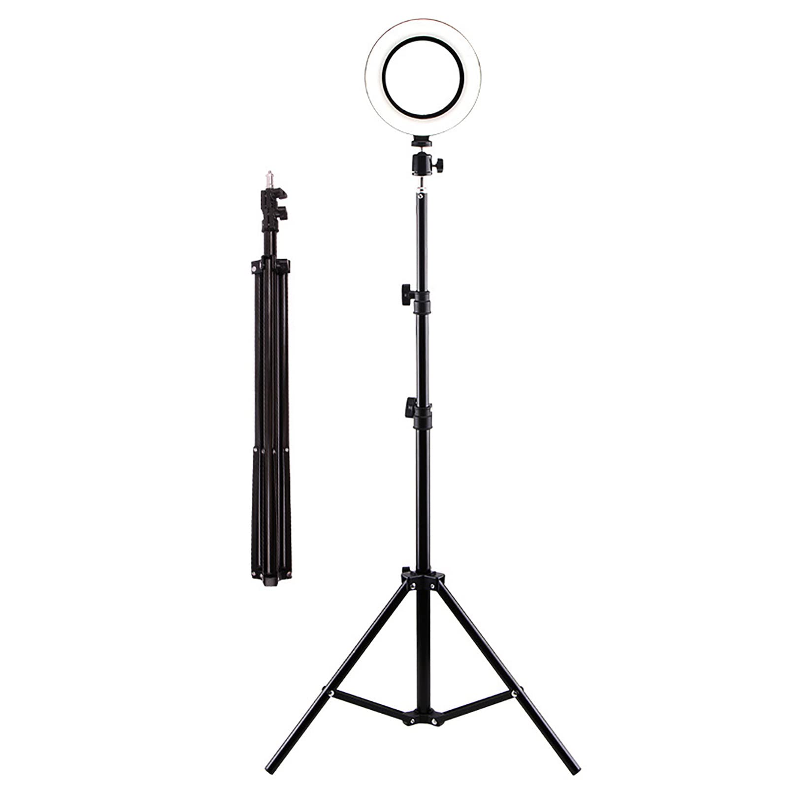 10 Inch Ring Light with Tripod Stand & Phone Holder - USB Powered Selfie Light for Photography, Video Recording, TikTok Live Streaming, Zoom Meetings - Perfect for Content Creators, Vloggers & Online Classes