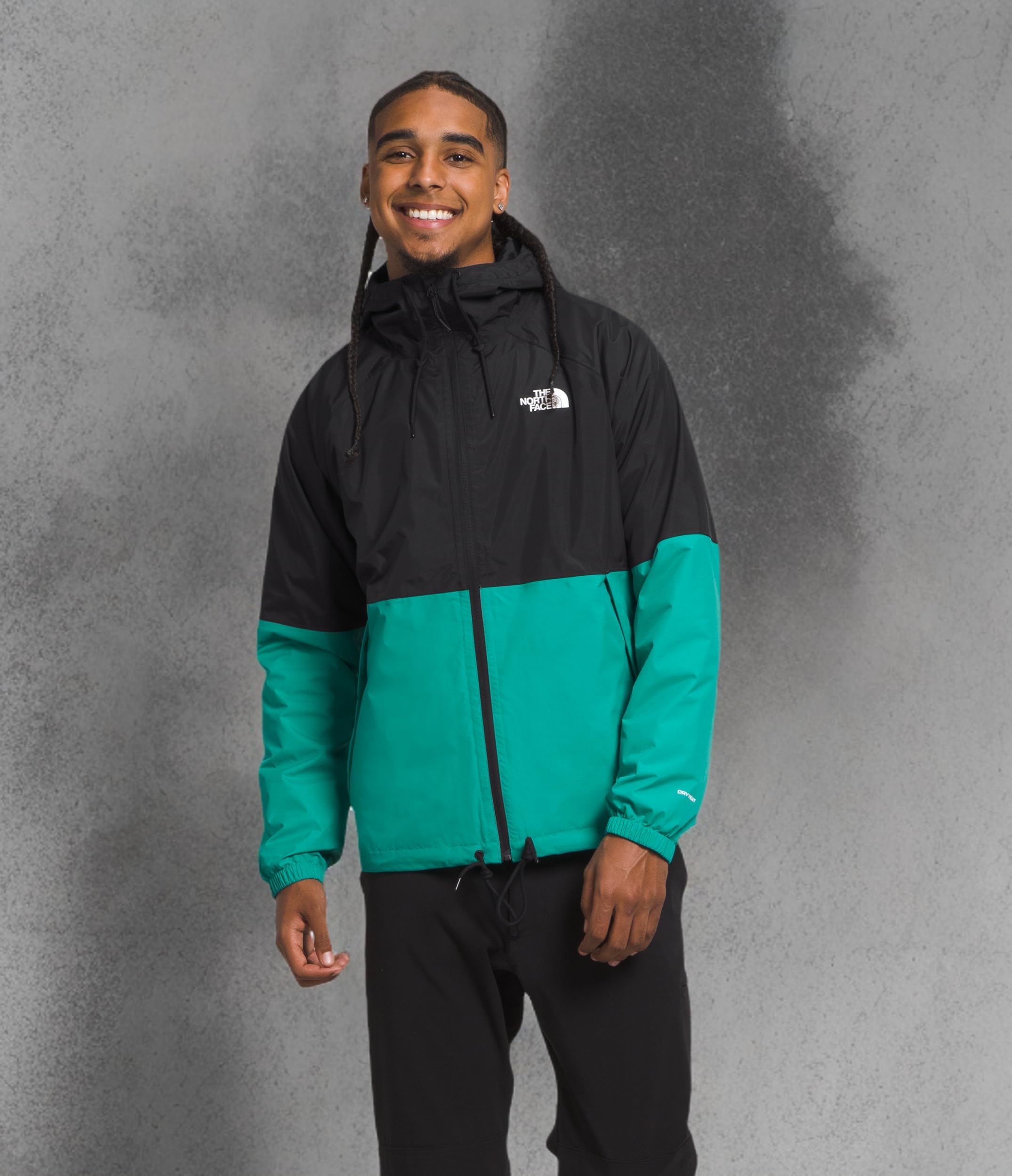 The North Face Antora Rain Hoodie for Men - Waterproof & Lightweight Jacket for Hiking, Camping & Outdoor Adventures