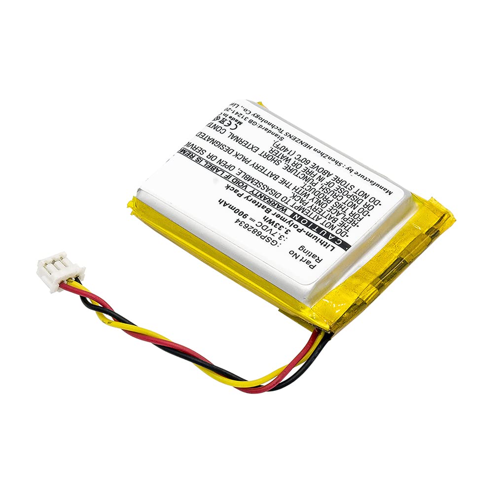 Synergy Digital Replacement Battery for JBL GSP682634 Speaker - 3.7V 900mAh Li-Polymer Battery - Perfect for Outdoor Parties, Home Audio & Portable Bluetooth Speakers