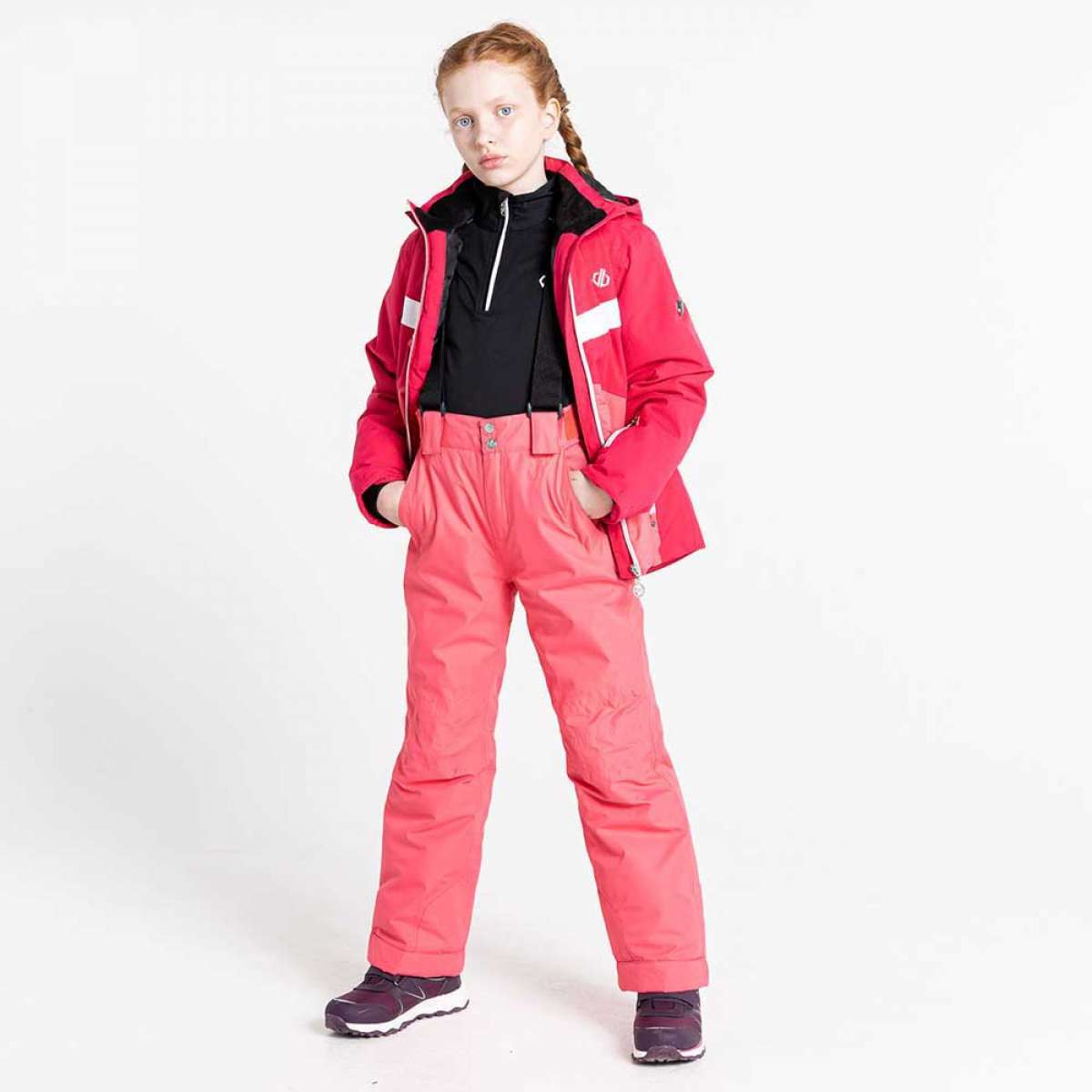 Dare2B Junior's Belief II Insulated Winter Jacket for Girls - Waterproof & Warm Coat for Cold Weather 2022-2023 - Perfect for School, Outdoor Activities & Snow Adventures