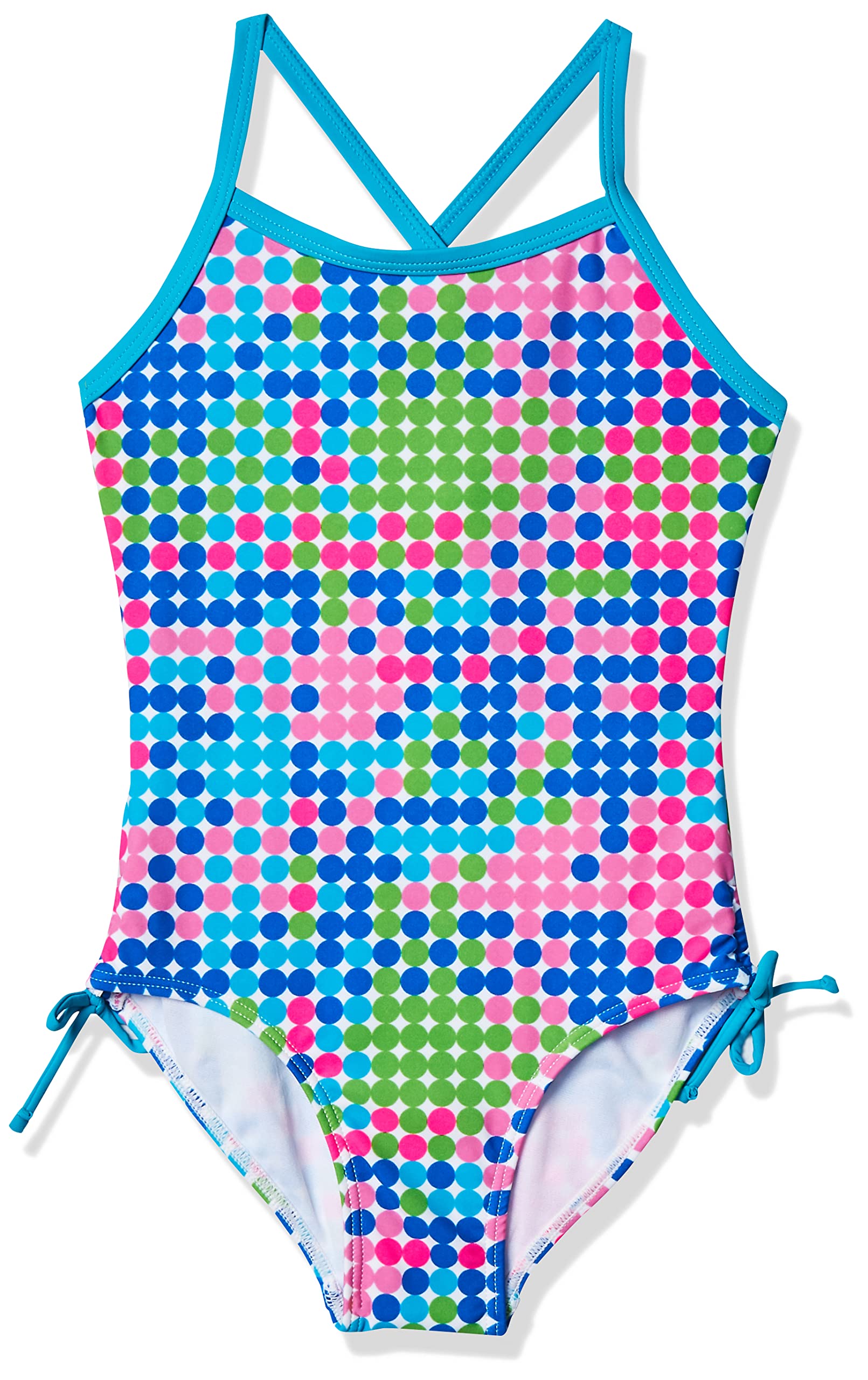 Kanu Surf Girls' Nikki 1 Piece Swimsuit - Stylish & Comfortable One-Piece Bathing Suit for Teens - Perfect for Beach, Pool & Summer Vacations