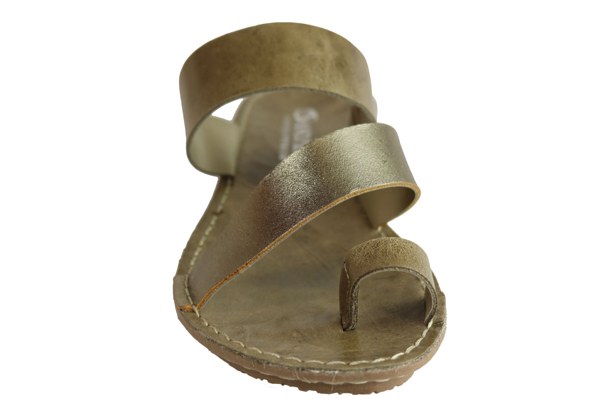 Andacco Felica Women's Comfort Leather Thongs Sandals - Handmade in Brazil - Perfect for Beach, Pool & Summer Vacations
