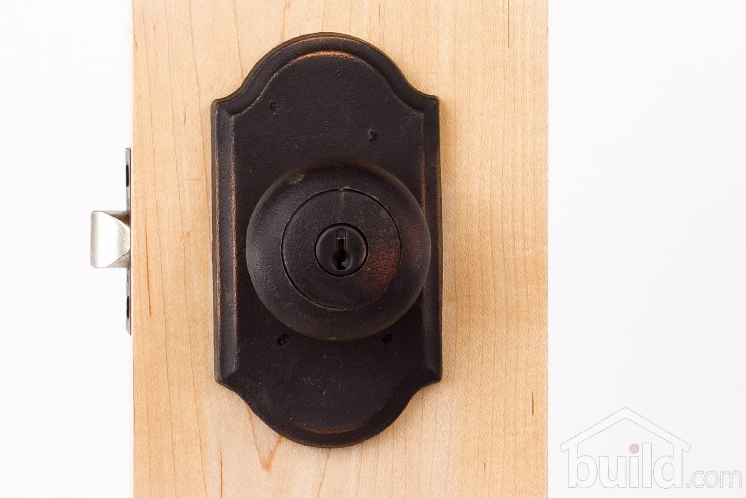Weslock 07140F1F1SL23 Wexford Door Knob - Oil-Rubbed Bronze Finish for Interior Doors - Classic & Secure Entry Hardware for Homes & Offices