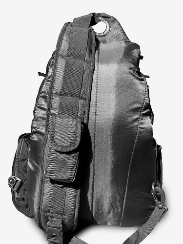 University of Nebraska Huskers Sling Backpack - Adjustable Single Strap Design for School, Travel & Game Day Essentials | Durable College Backpack for Students & Fans