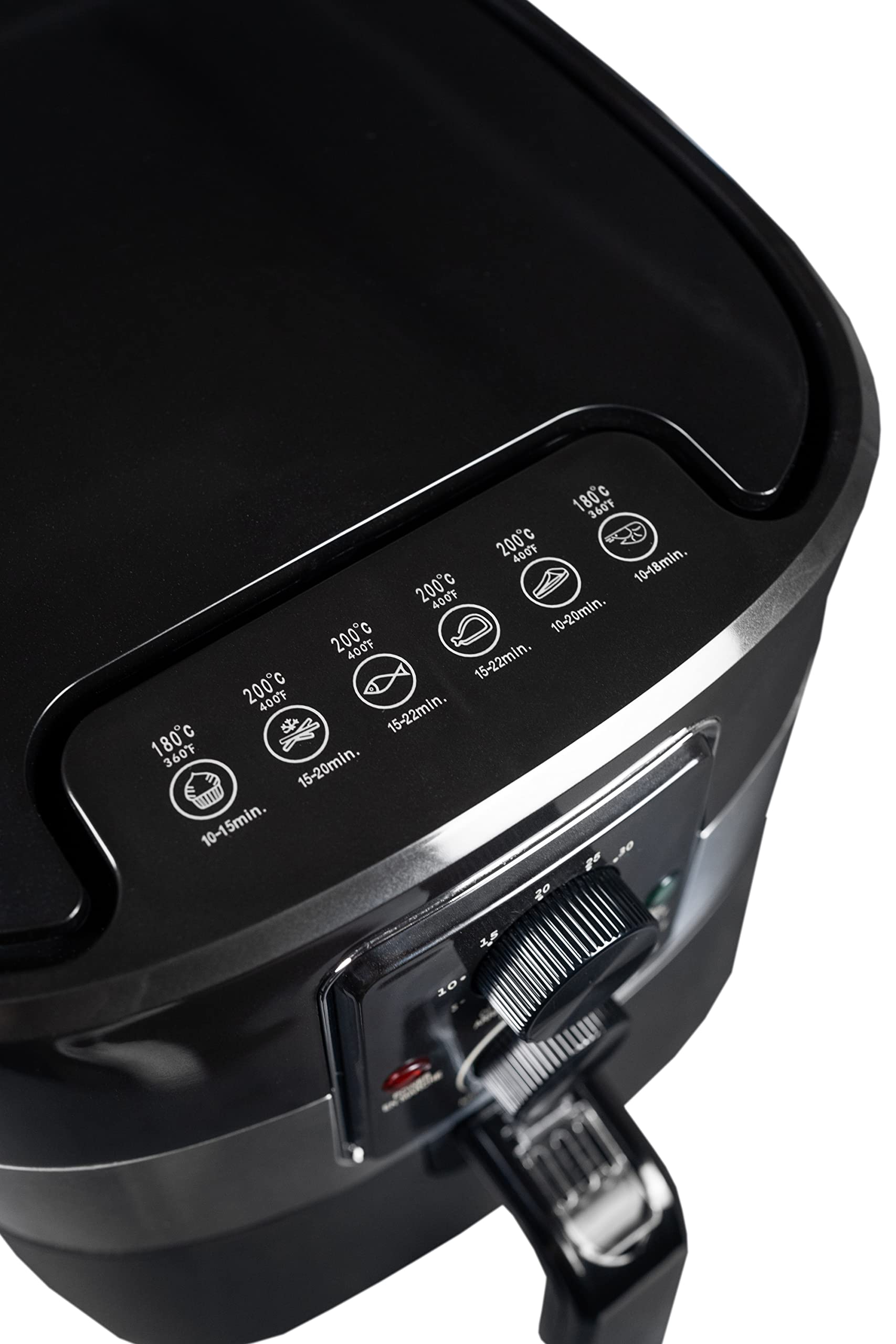 Danby DBAF03224BD11 3.2 Quart (3.5L) Black Air Fryer with Digital Timer, Adjustable Temperature Control & Removable Basket - Perfect for Healthy Cooking, Snacks & Family Meals