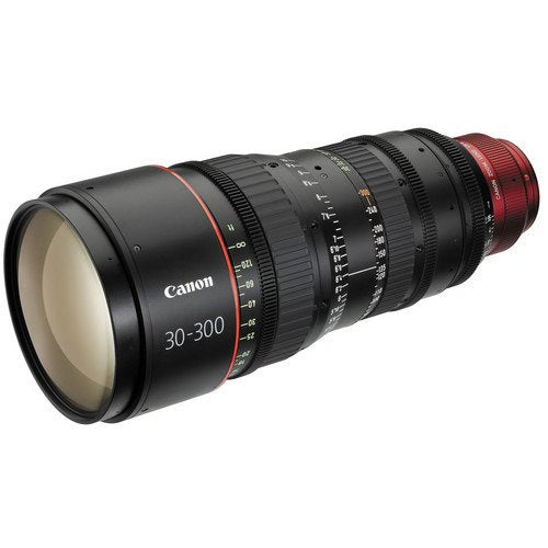 Canon CN-E 30-300mm T2.95-3.7 L S EF Mount Cinema Zoom Lens - Professional 4K Video Lens for Filmmaking, Sports & Wildlife Photography