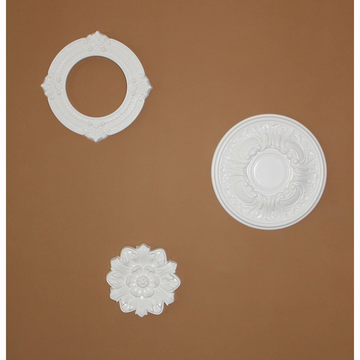 Ekena Millwork CM11BNPCC Benson Ceiling Medallion - 11 1/8