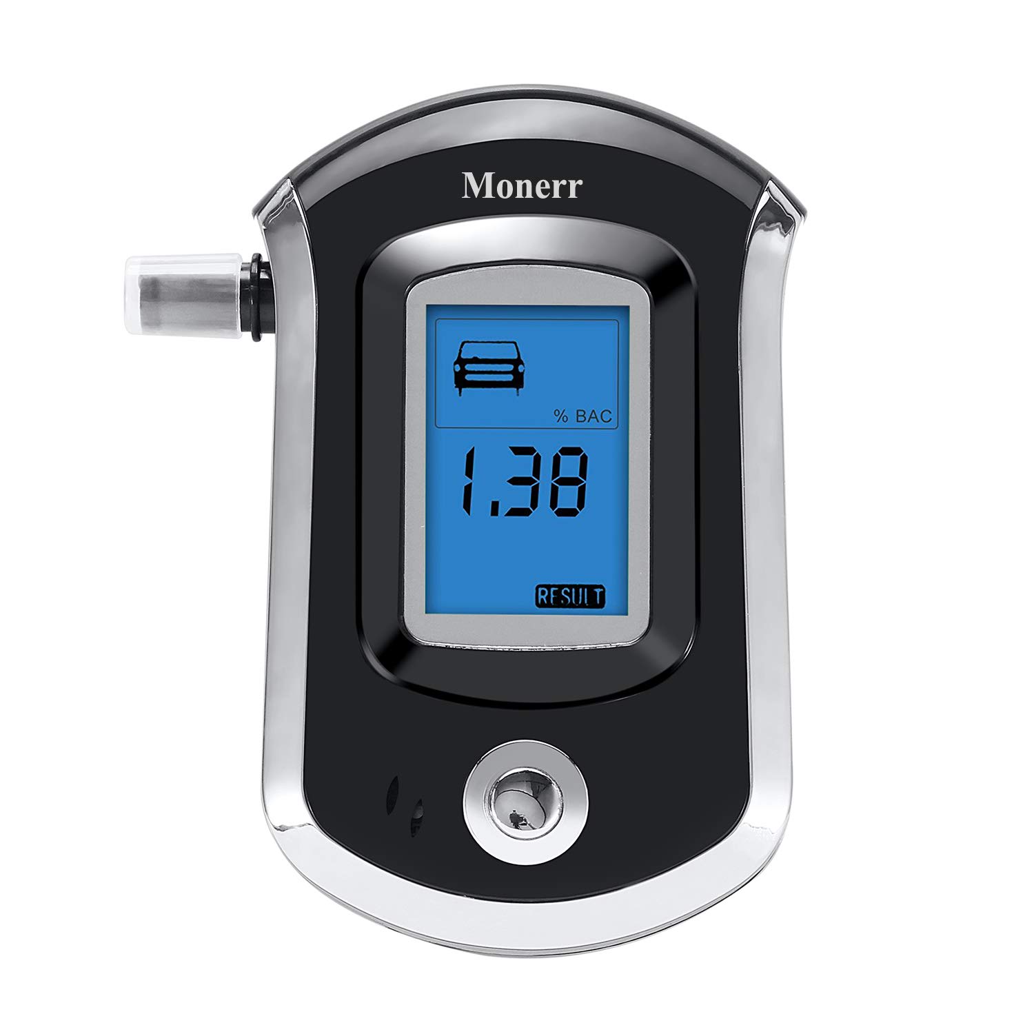 Portable Digital Breathalyzer - Accurate Alcohol Tester for Safe Driving | Personal & Professional Use | Ideal for Drivers, Bars, and Workplace Safety