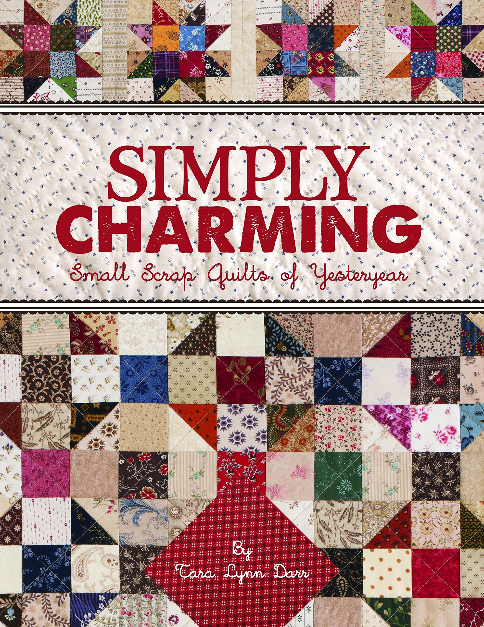 Simply Charming: Vintage Small Scrap Quilts for Home Decor & Cozy Cottage Style | Perfect for Bedroom, Nursery & Farmhouse Decor