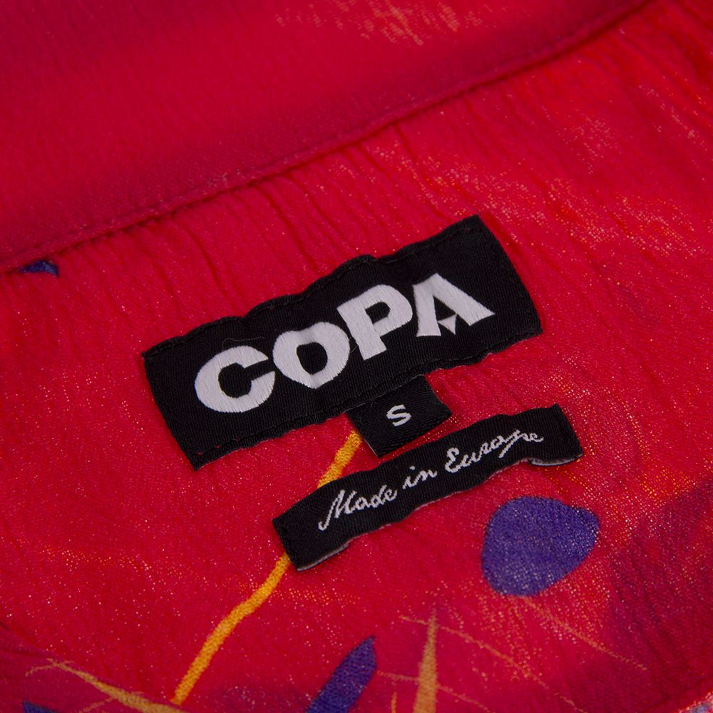 COPA Football Montana Camp Collar Shirt - Men's Casual Short Sleeve Button Up Shirt for Summer, Beach, and Outdoor Activities