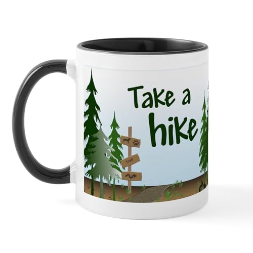 White/Black Inside - Take A Hike Mug