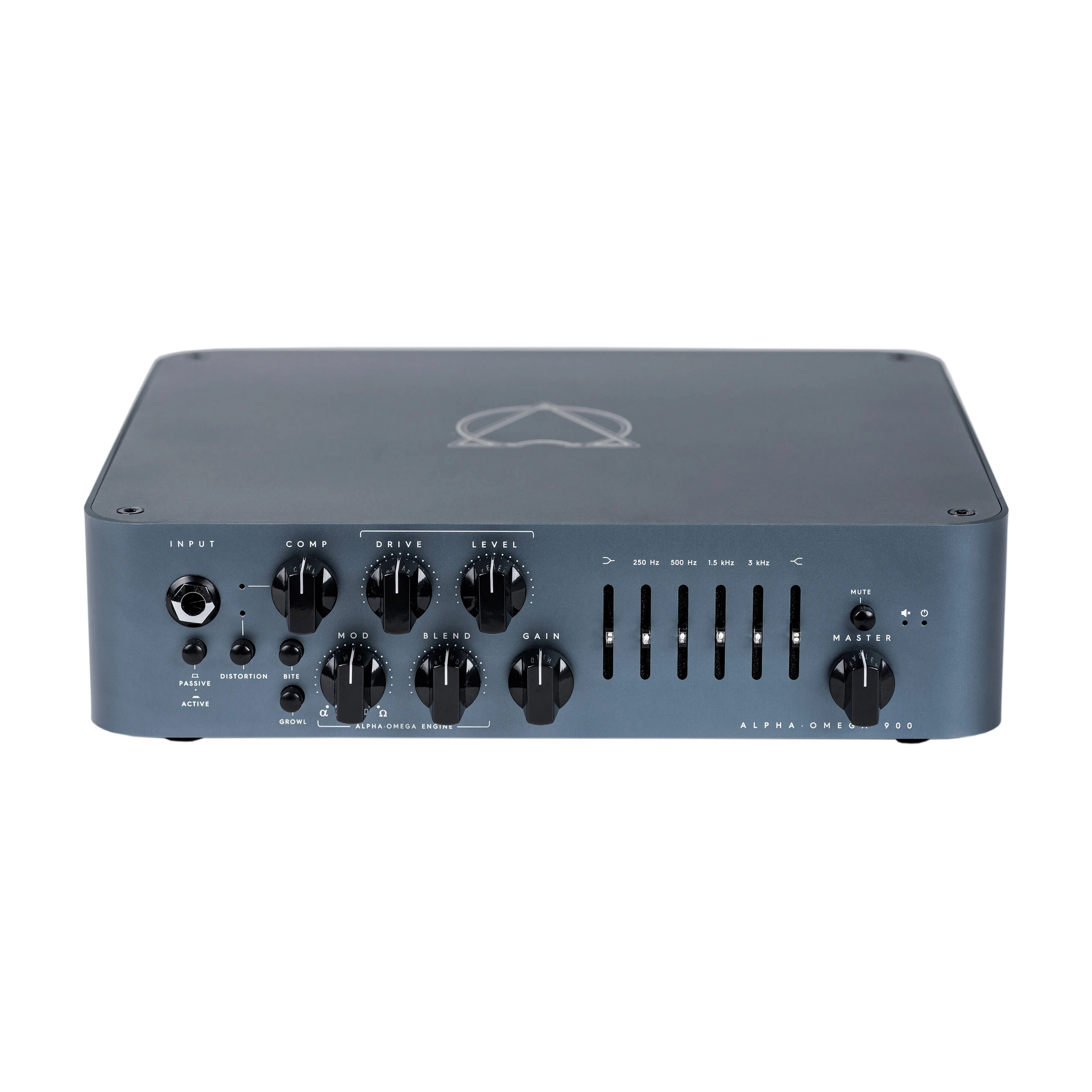 Darkglass Alpha Omega 900 Bass Amplifier Head - 900W High Power Bass Amp for Professional Musicians & Live Performances