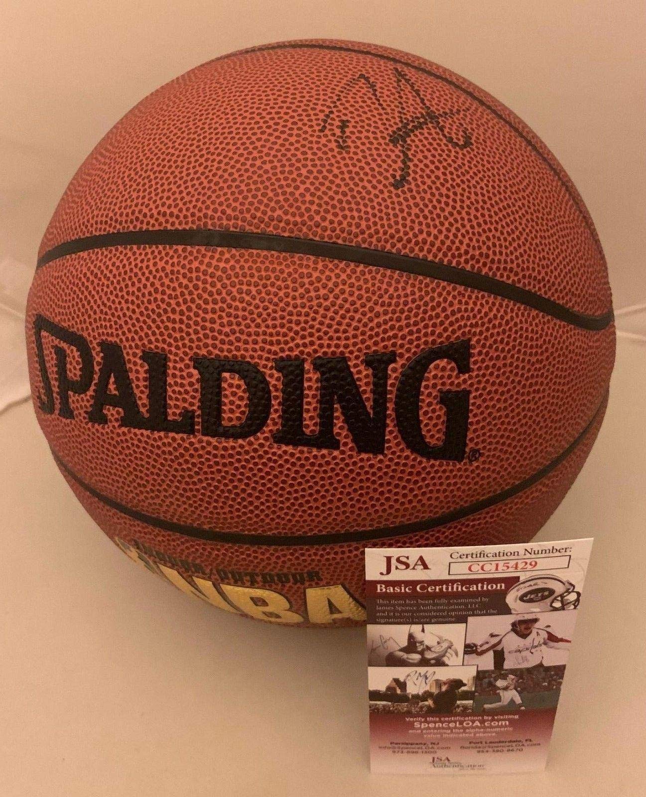 Authentic Blake Griffin Detroit Pistons Signed NBA Basketball with JSA Certification - Collectible Autographed Basketball for Fans, Memorabilia & Gift Ideas