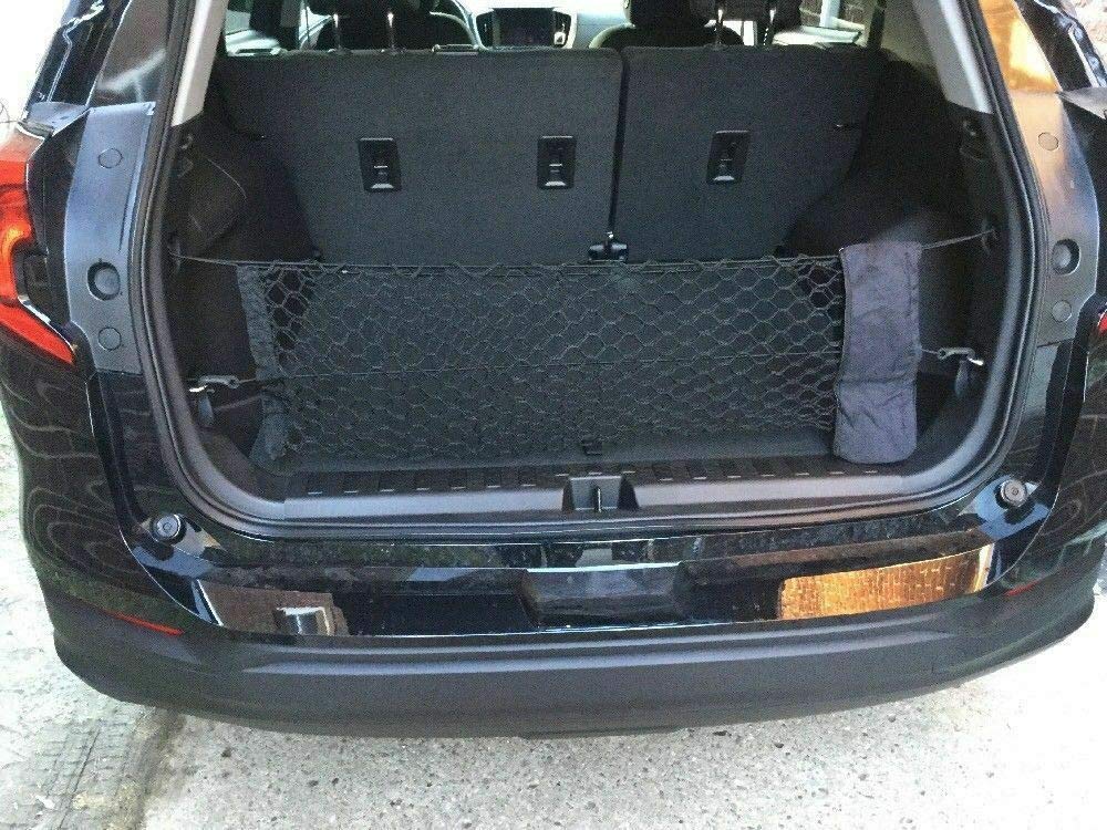 Premium Mesh Rear Trunk Organizer Cargo Net for GMC Terrain 2018-2023 | Envelope Style SUV Storage Net | Durable Vehicle Carrier Organizer - Perfect for Road Trips, Grocery Shopping & Sports Equipment Storage