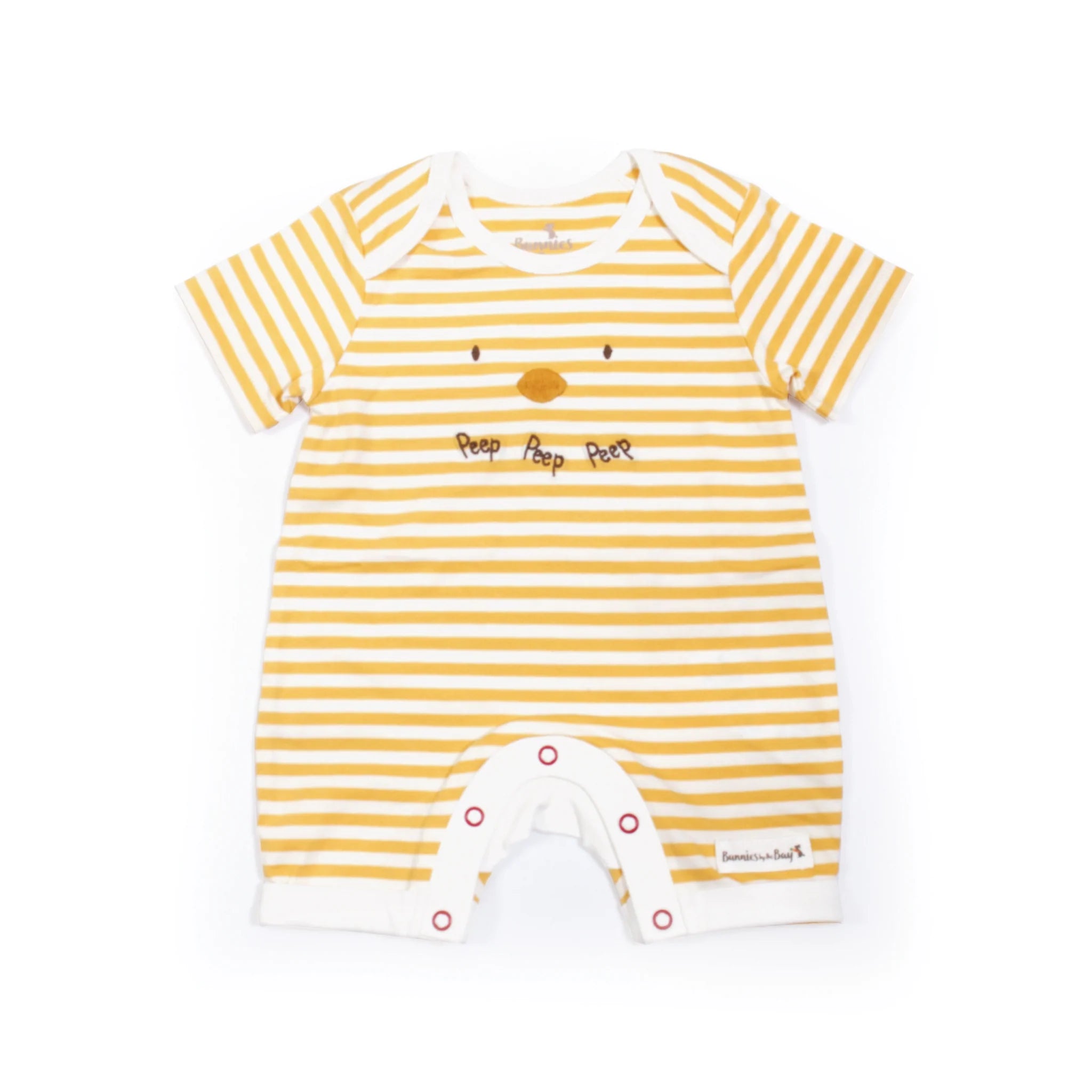 Organic Cotton Baby Romper - Soft & Comfortable Unisex Infant Jumpsuit for Newborns & Toddlers - Perfect for Playtime, Daycare & Family Outings
