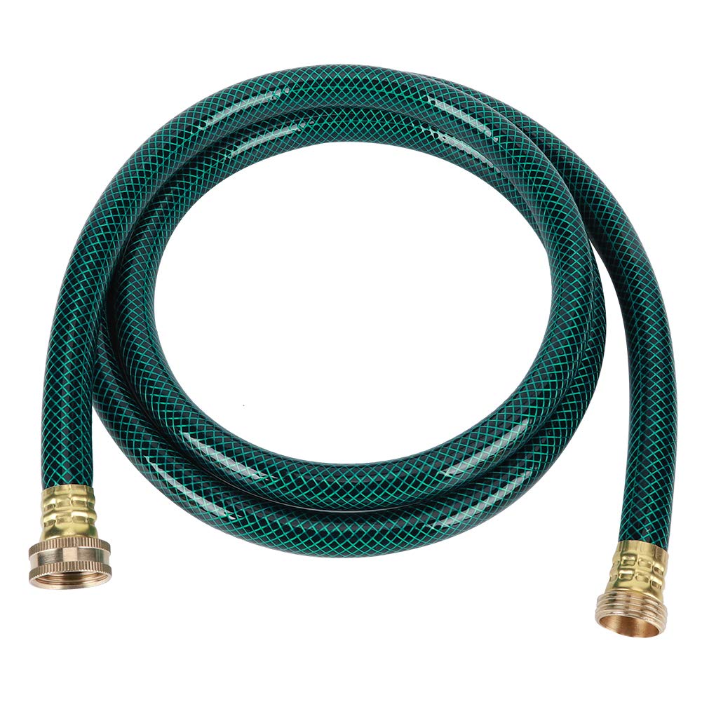 TOPINCN G1 DN25 FNPT PVC Flexible Garden Hose - Heavy Duty Water Hose for Lawn Irrigation, Agriculture, Car Washing & Outdoor Cleaning (25ft, 3/4 Inch) - Perfect for Yard Work, Farm Use, Vehicle Care & Home Watering Needs