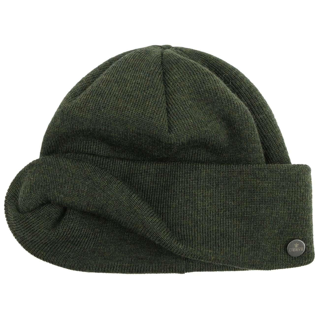 Lierys Merino Wool Fine Knit Docker Hat - Warm & Soft Winter Beanie for Men & Women - Perfect for Outdoor Activities, Hiking, and Cold Weather