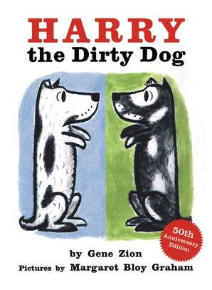 Harry The Dirty Dog Board Book by Gene Zion – Durable Children's Storybook for Early Readers, Bedtime & Classroom Reading