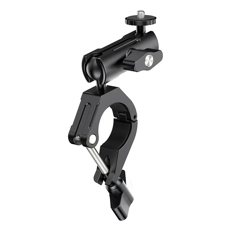 Ulanzi Universal Bike & Motorcycle Handlebar Mount for GoPro Hero 13, Insta360 & Action Cameras - Secure Clamp for Cycling, Motorcycling & Outdoor Adventures - Model C018GBB1