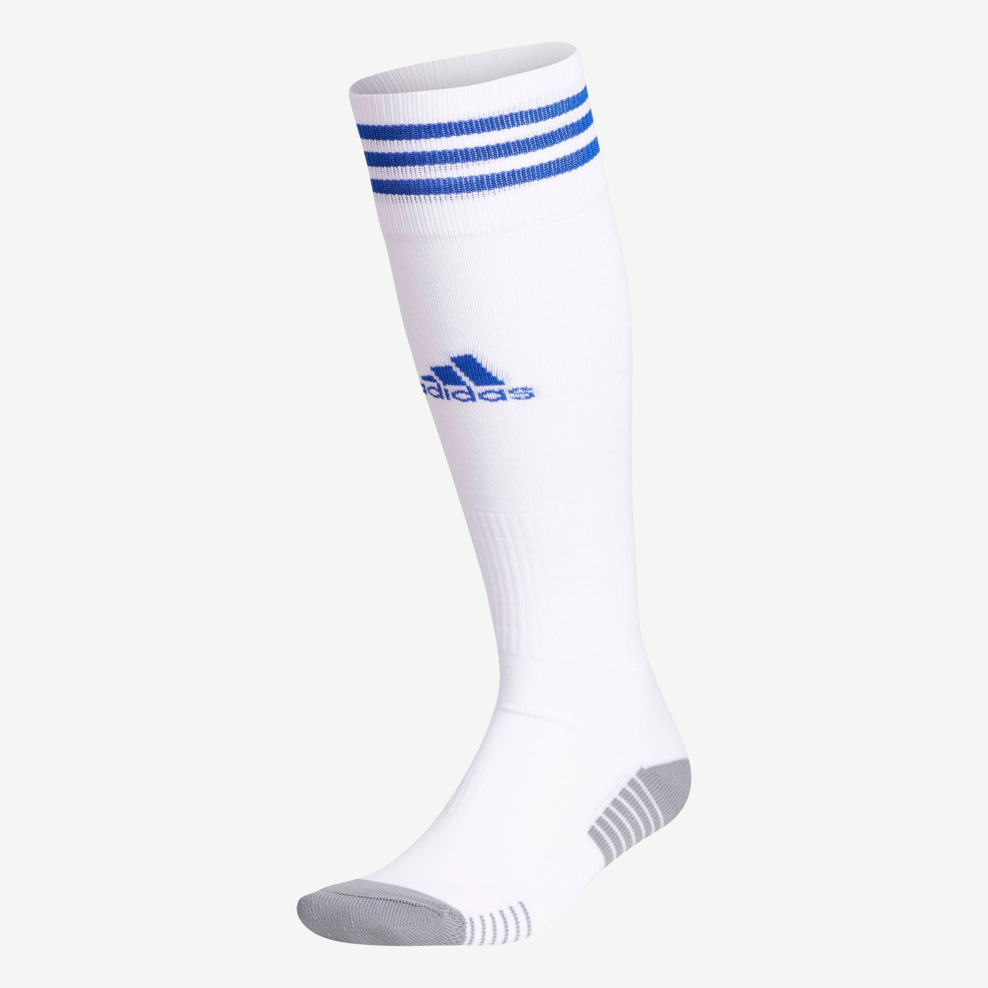 White / Bold Blue