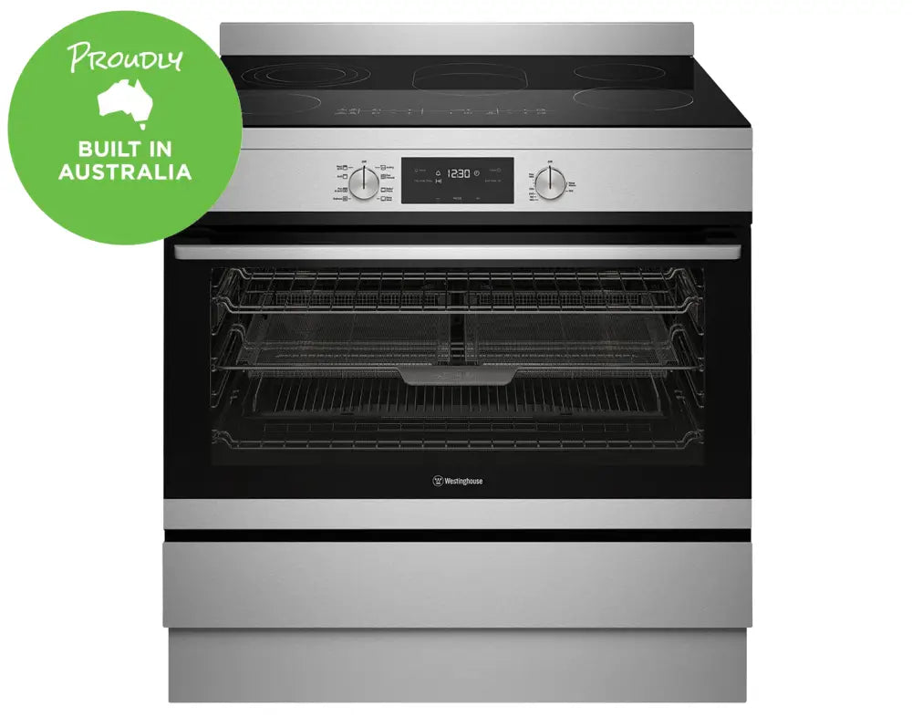 Westinghouse WFE946SD 90cm Electric Freestanding Cooker with Air Fryer - Perfect for Home Kitchens, Baking, Roasting & Healthy Air Frying