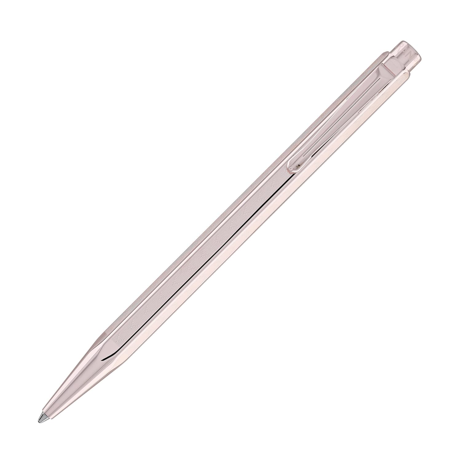 Caran d’Ache Ecridor Chevron Rose Gold Ballpoint Pen - Premium Writing Instrument for Business, Gifts & Luxury Collectors
