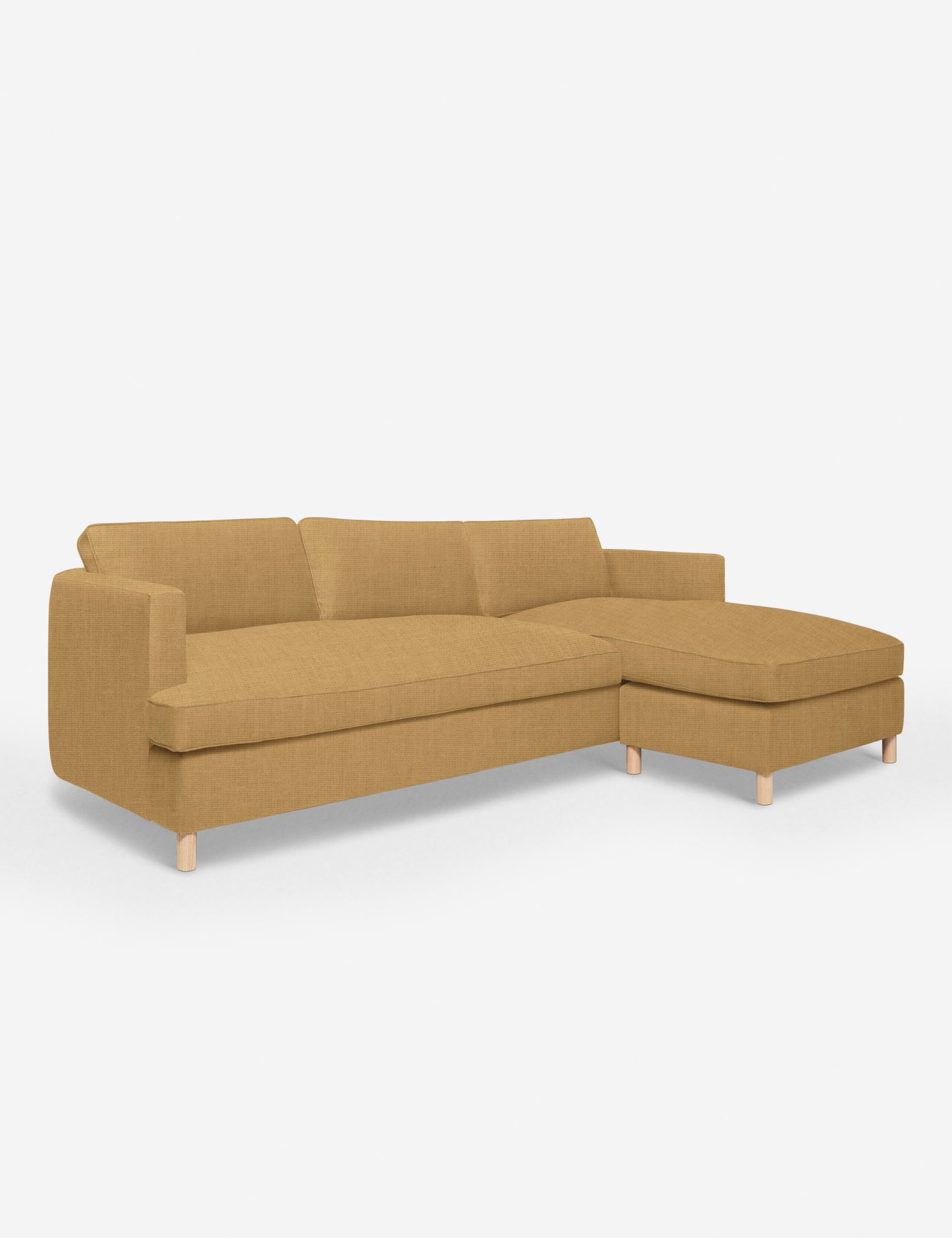 Belton Sectional Sofa by Ginny Macdonald - Modern L-Shaped Couch for Living Room, Family Room & Lounge | Comfortable Fabric Upholstery