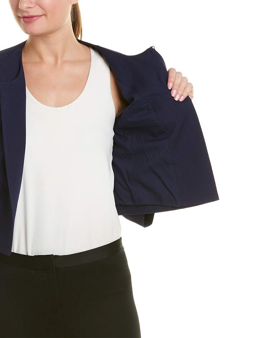 KARL LAGERFELD Women's Cropped Bell Sleeve Jacket - Fashionable Blazer for Work, Party & Casual Outfits