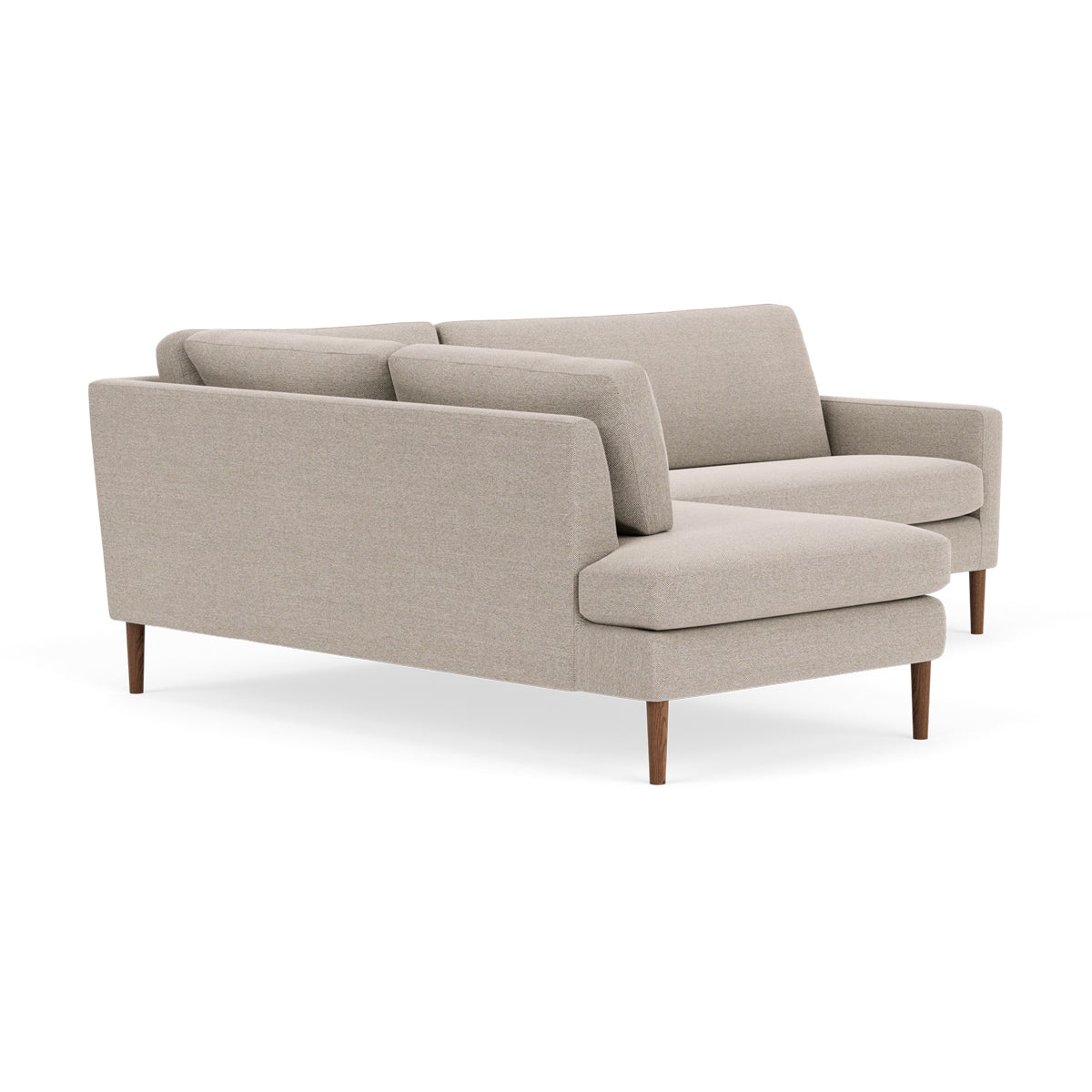 Astha Fabric Left Corner Sofa - Modern L-Shaped Sectional Couch for Living Room, Lounge & Small Spaces | Comfortable Home Furniture for Relaxing & Entertaining