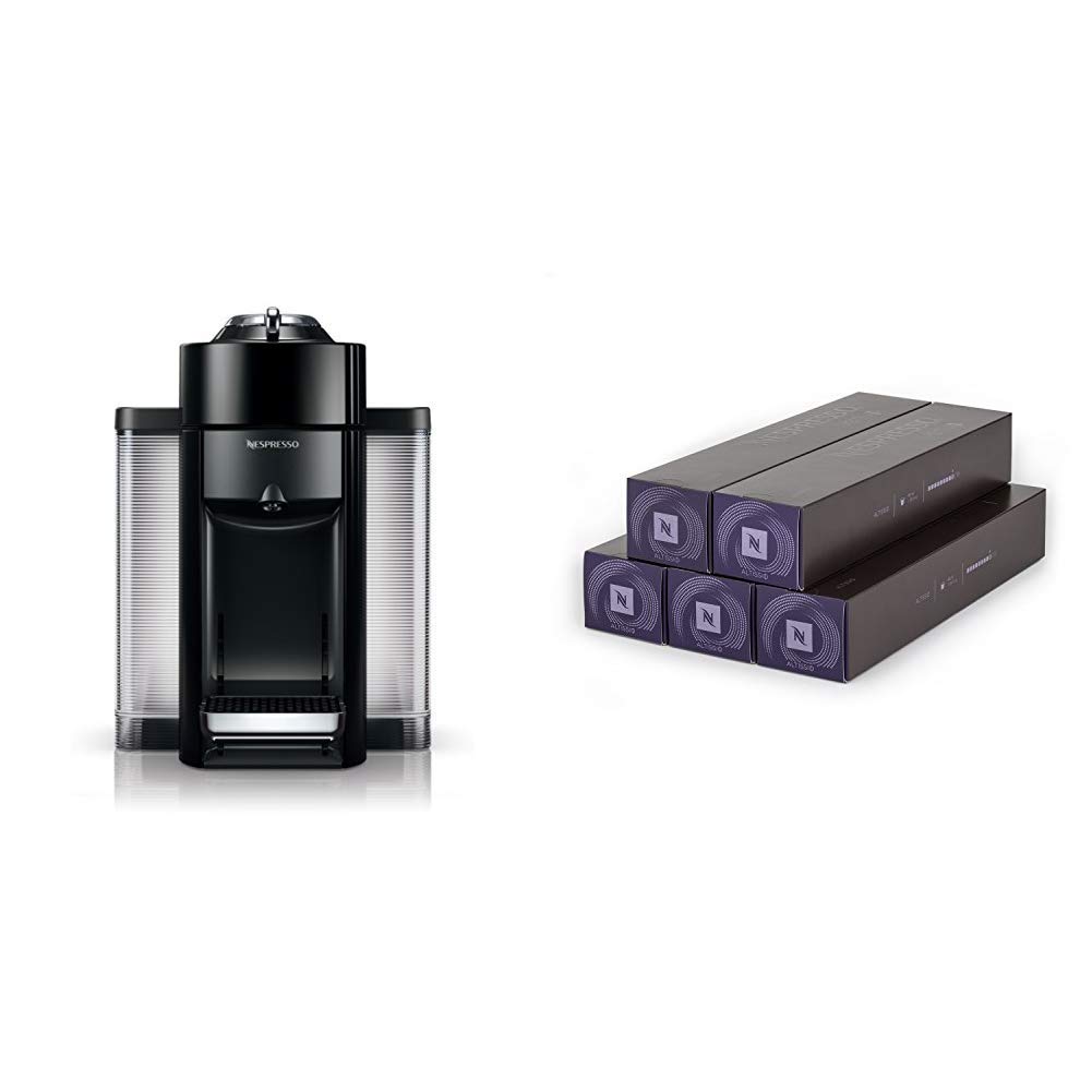 De'Longhi Nespresso Office Coffee Machine Starter Kit with 250 Coffee Capsules - Perfect for Home & Office Espresso Brewing