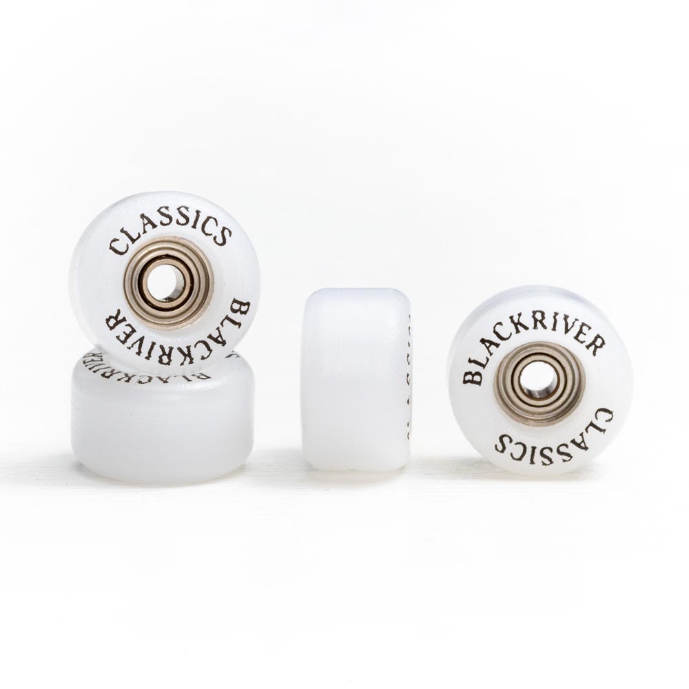 Blackriver Classics Fingerboard Wheels - Premium Skateboard Mini Wheels for Tech Decks & Fingerboards - Perfect for Tricks, Stunts & Collectors